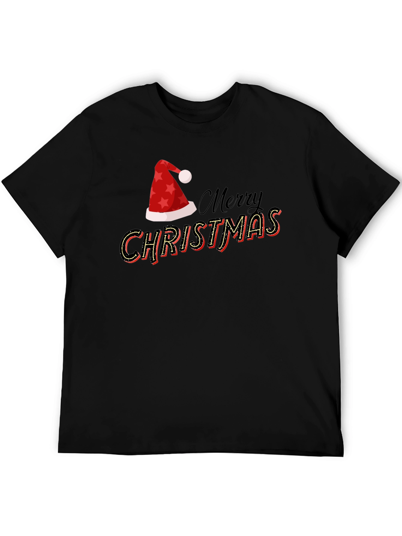 Merry Christmas Graphic Tee - Holiday Style