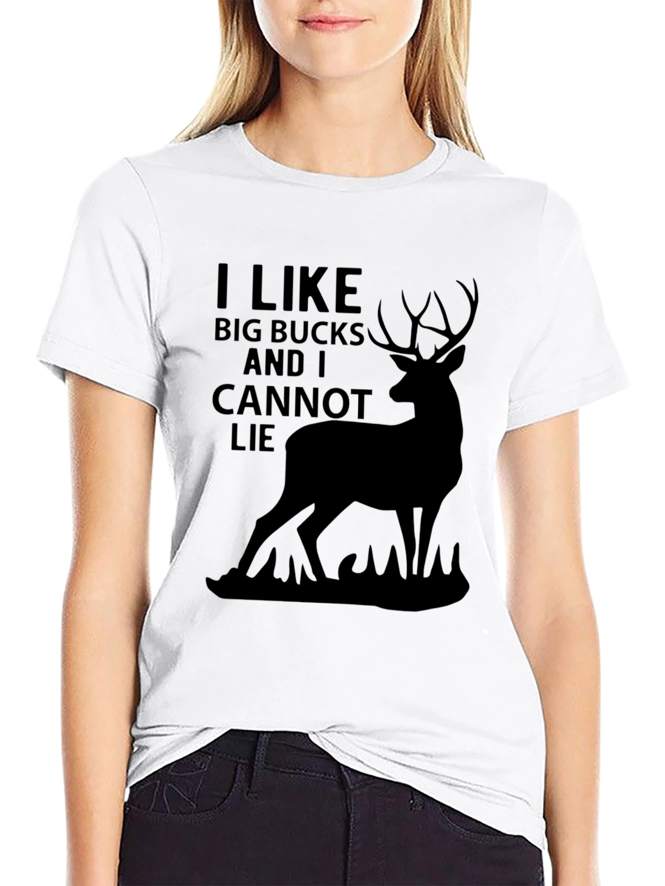 I Like Big Bucks T-Shirt Funny Deer Hunting Tee