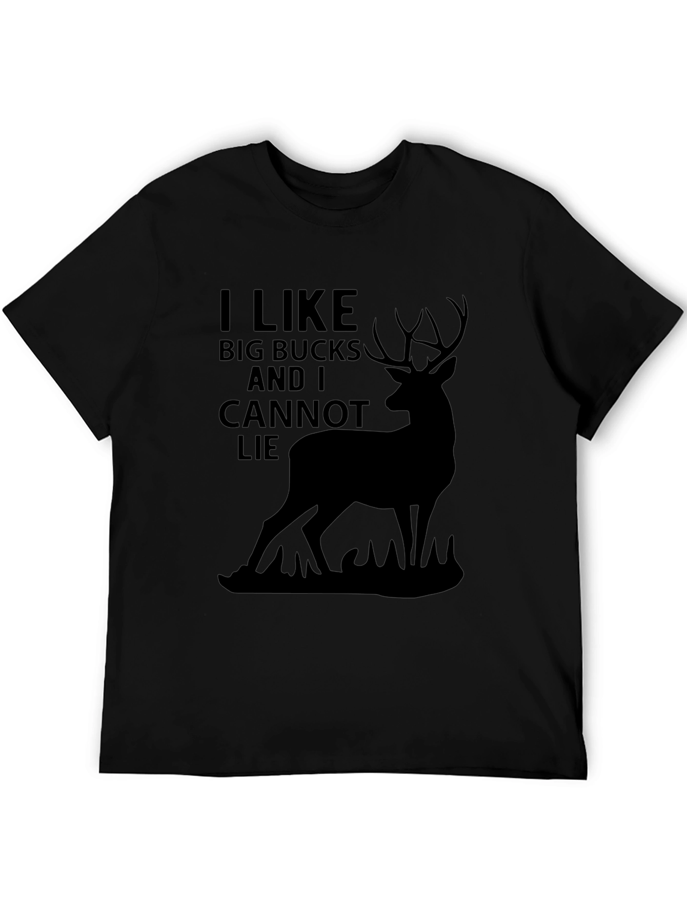 I Like Big Bucks T-Shirt Funny Deer Hunting Tee