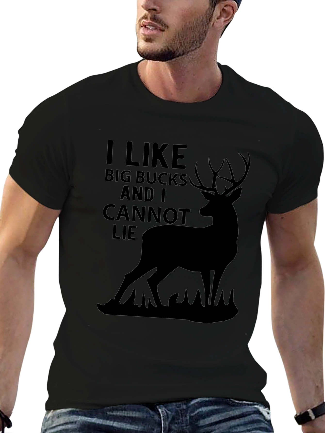 I Like Big Bucks T-Shirt Funny Deer Hunting Tee