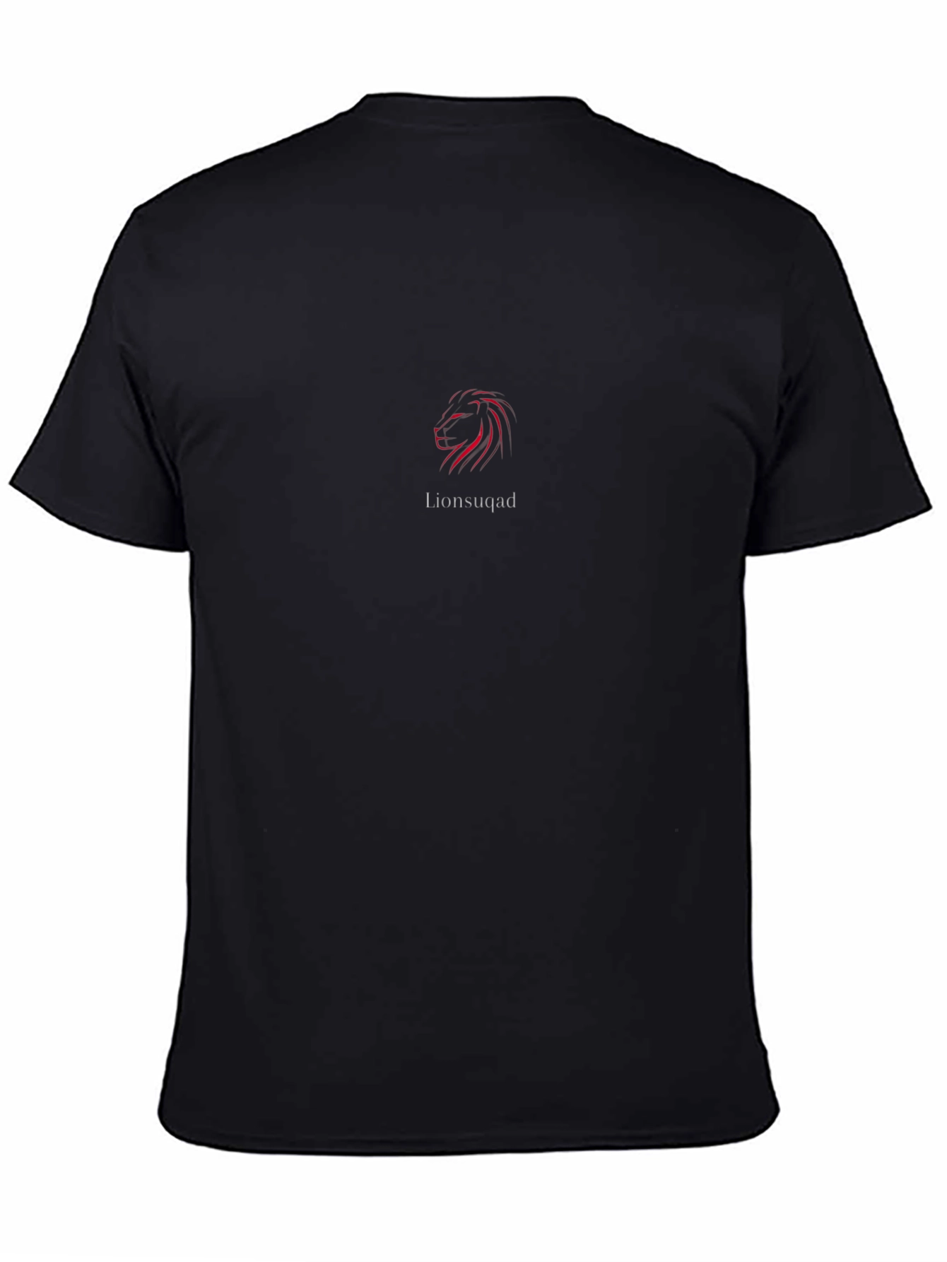 Lion Squad Black T-Shirt - Premium Mens Apparel