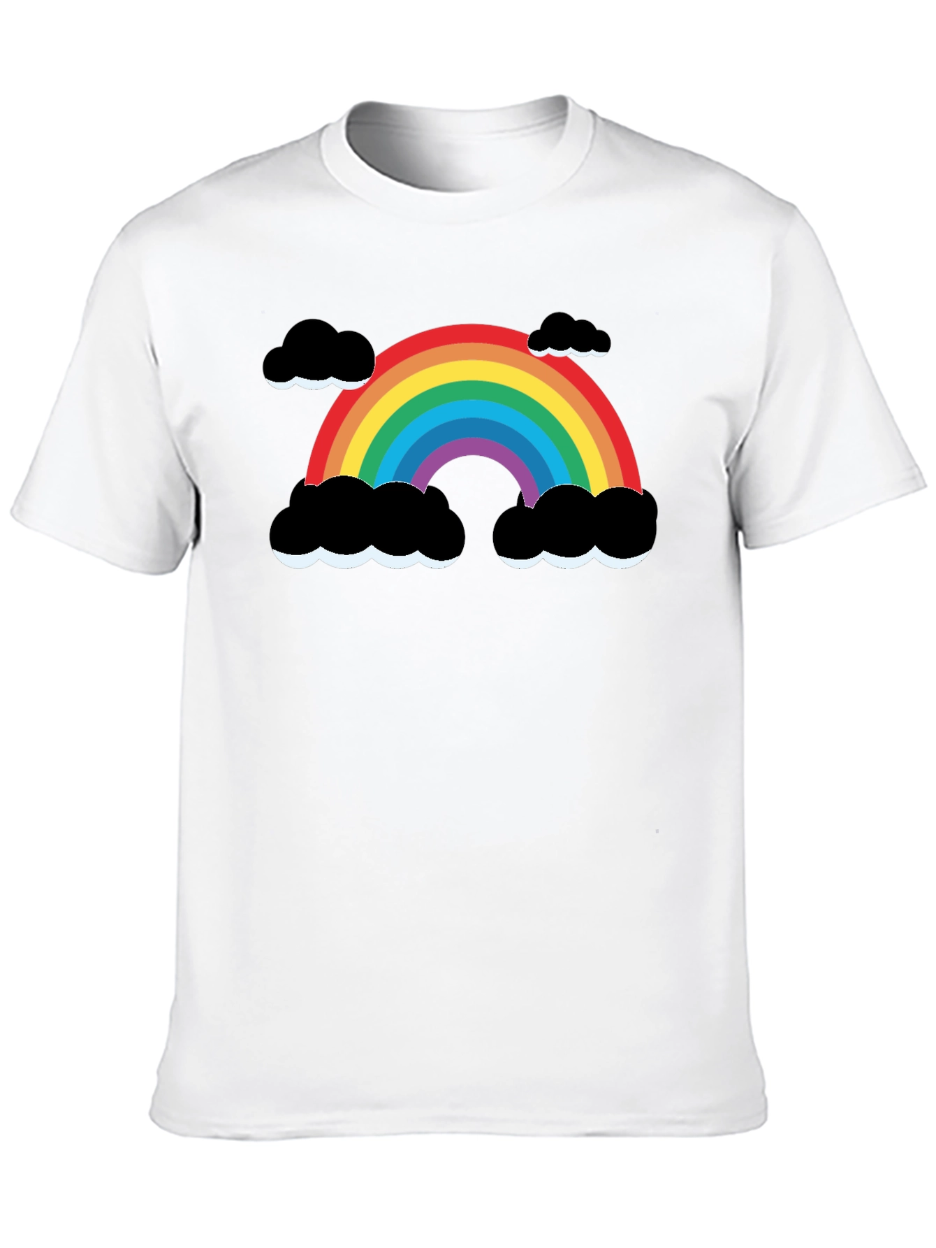 Rainbow Cloud Graphic T-Shirt