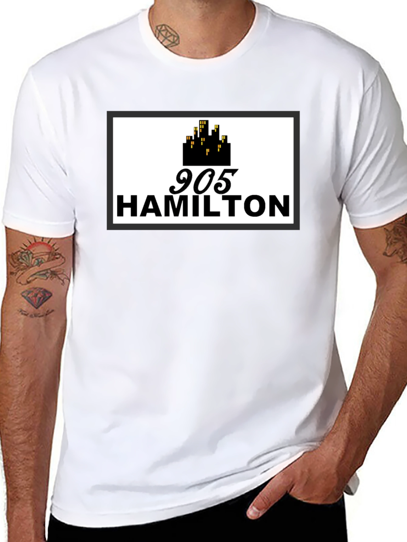 905 Hamilton Black T-Shirt - City Pride