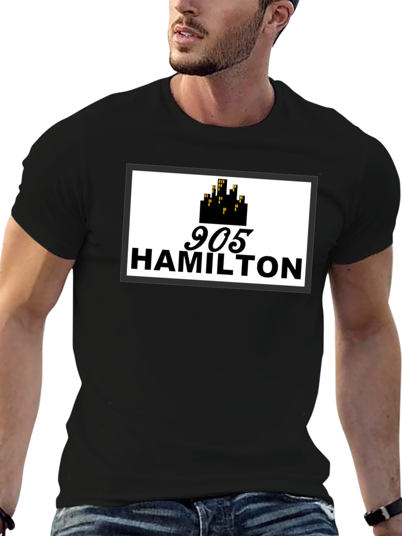 905 Hamilton Black T-Shirt - City Pride