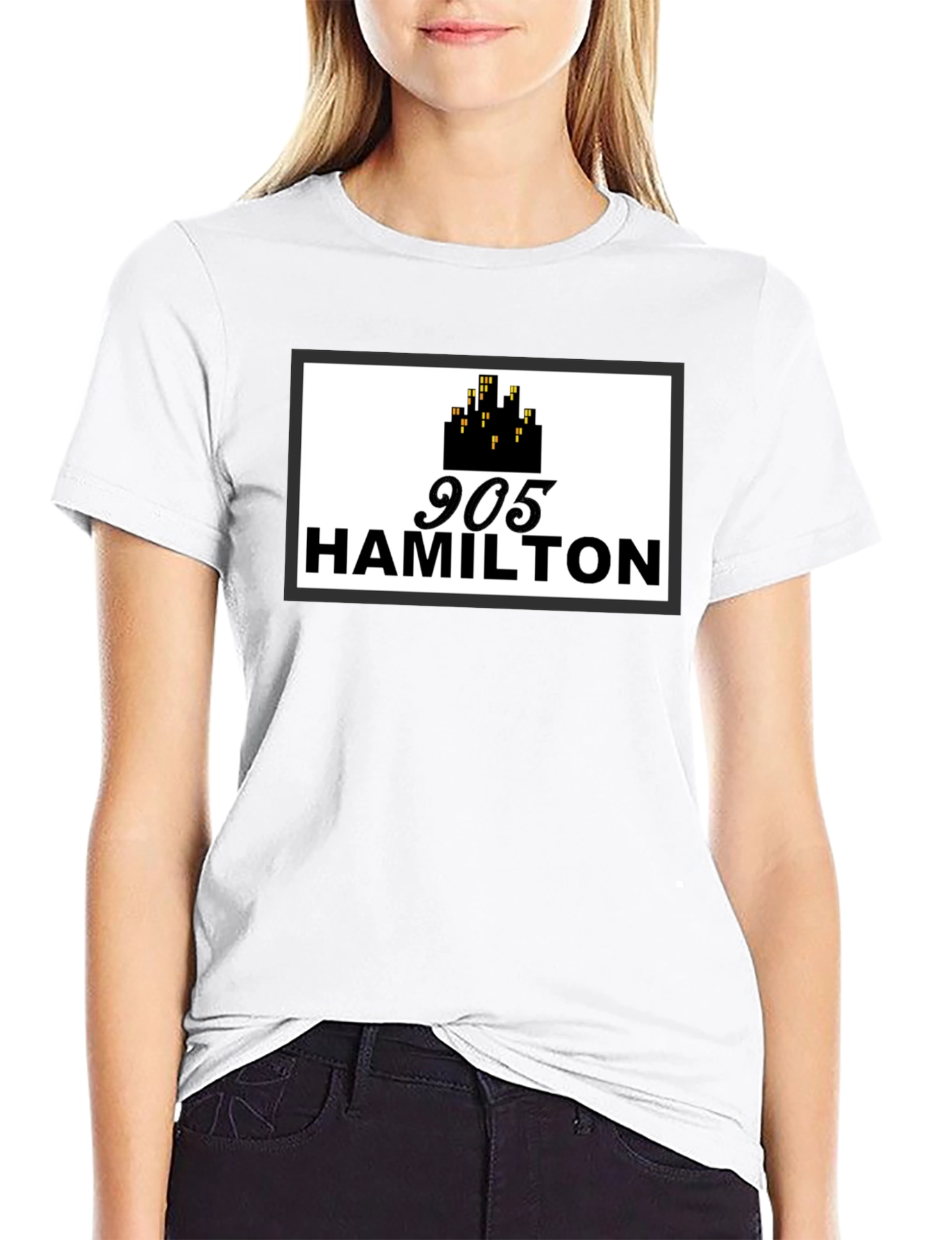 905 Hamilton Black T-Shirt - City Pride
