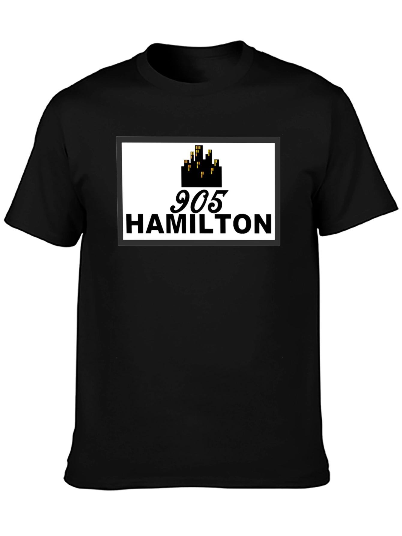 905 Hamilton Black T-Shirt - City Pride