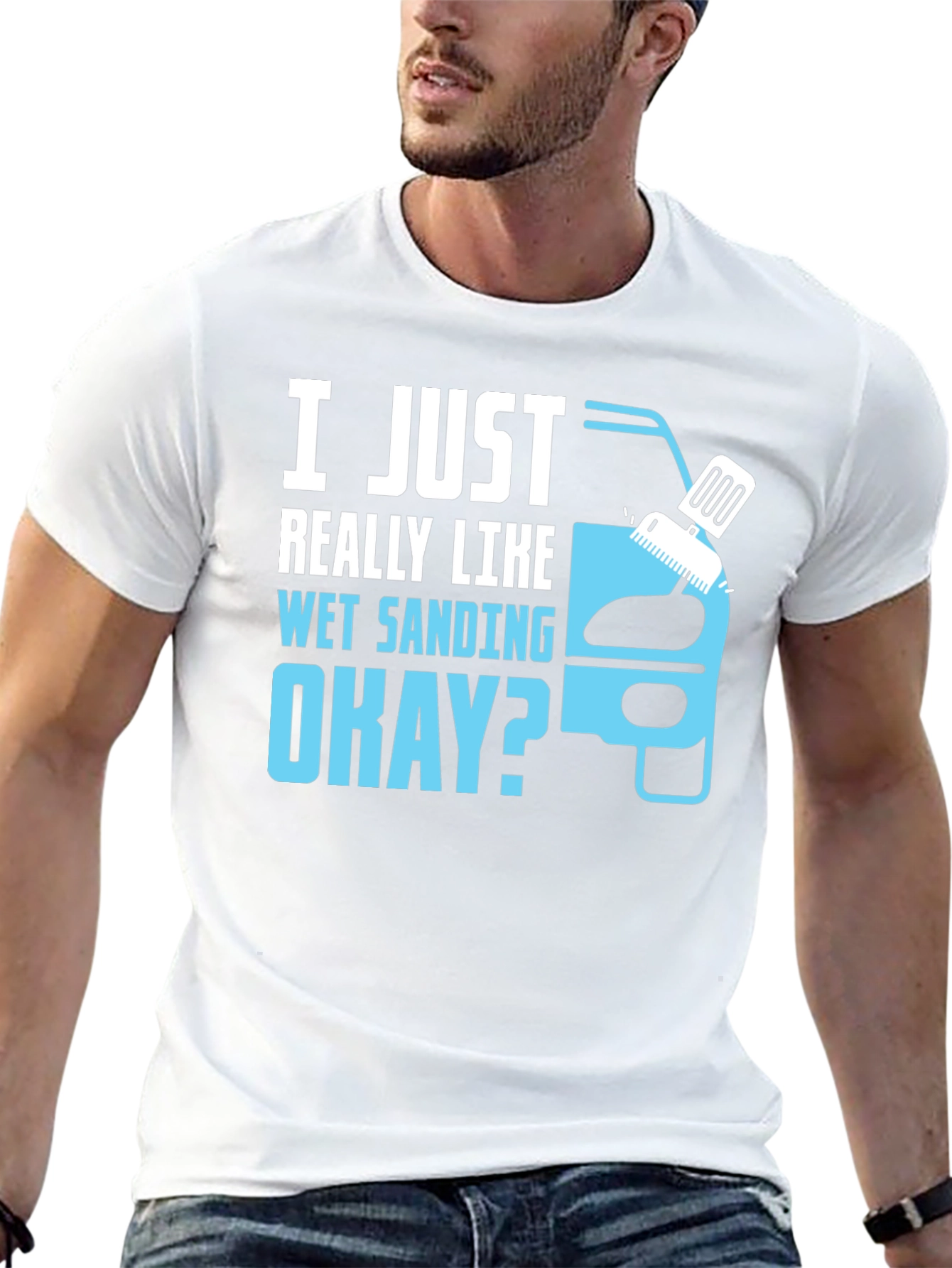 Wet Sanding T-Shirt - Car Detailing Gift