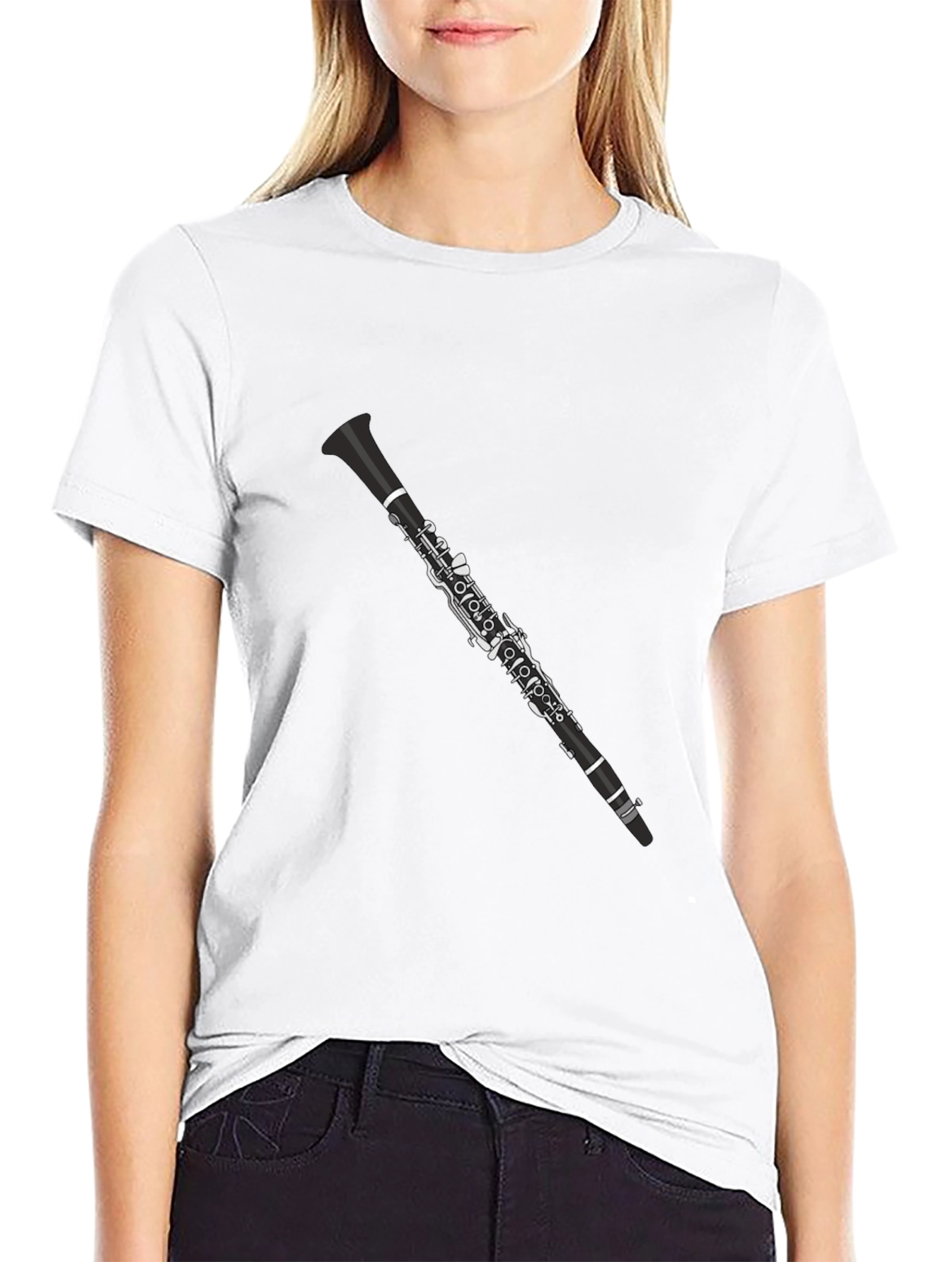 Clarinet Graphic T-Shirt - Music Lover Tee