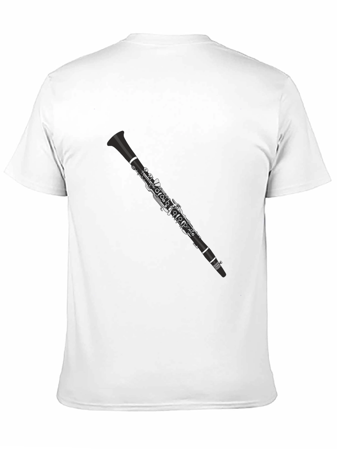 Clarinet Graphic T-Shirt - Music Lover Tee