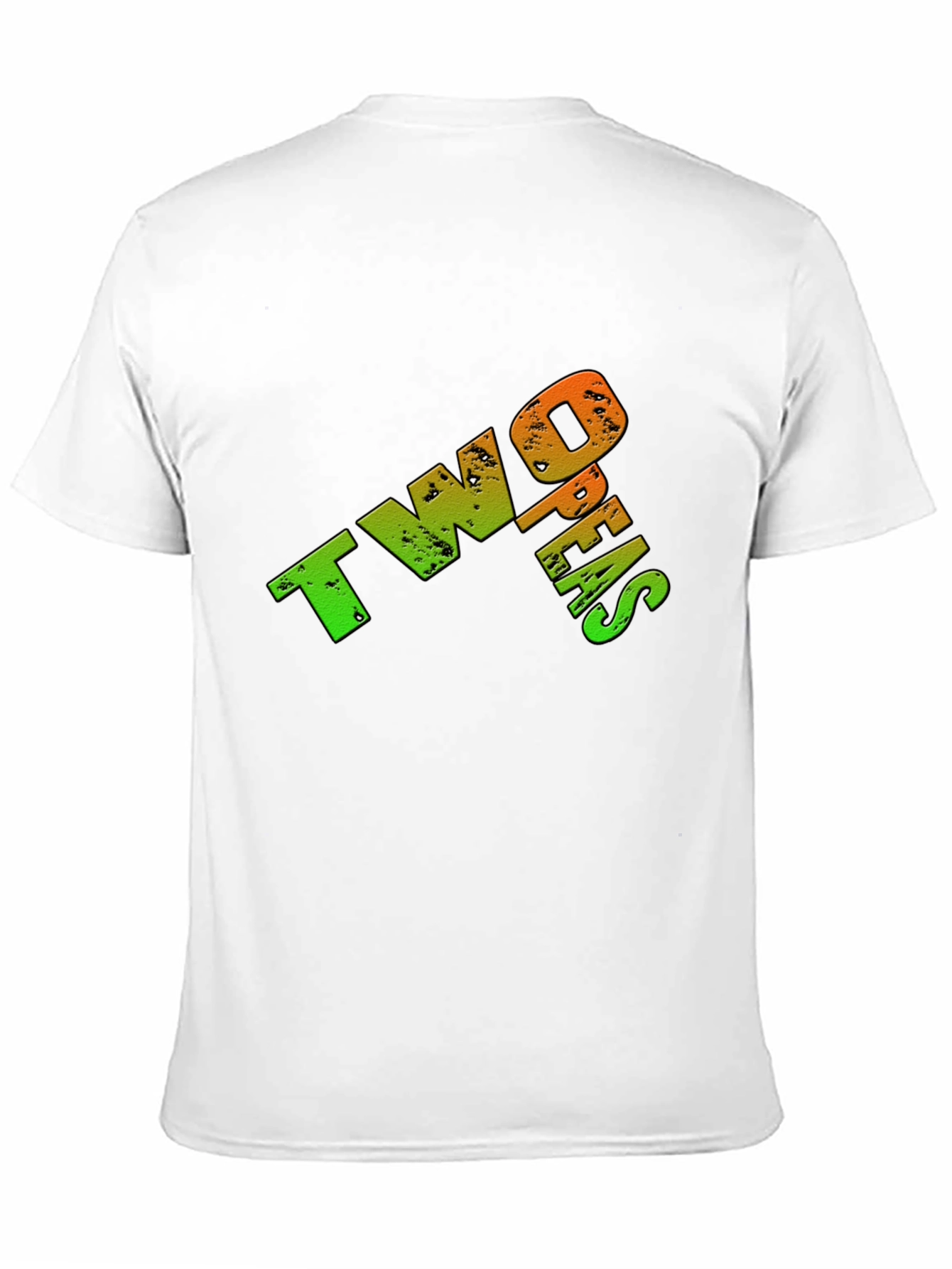 Two Peas Graphic T-Shirt - Casual Black Tee