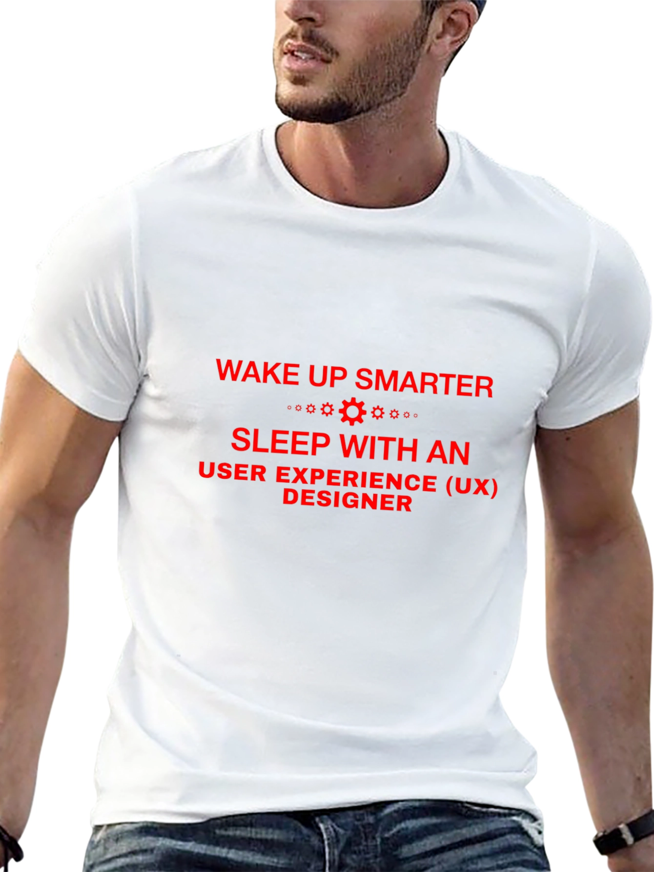 Wake Up Smarter UX Designer T-Shirt