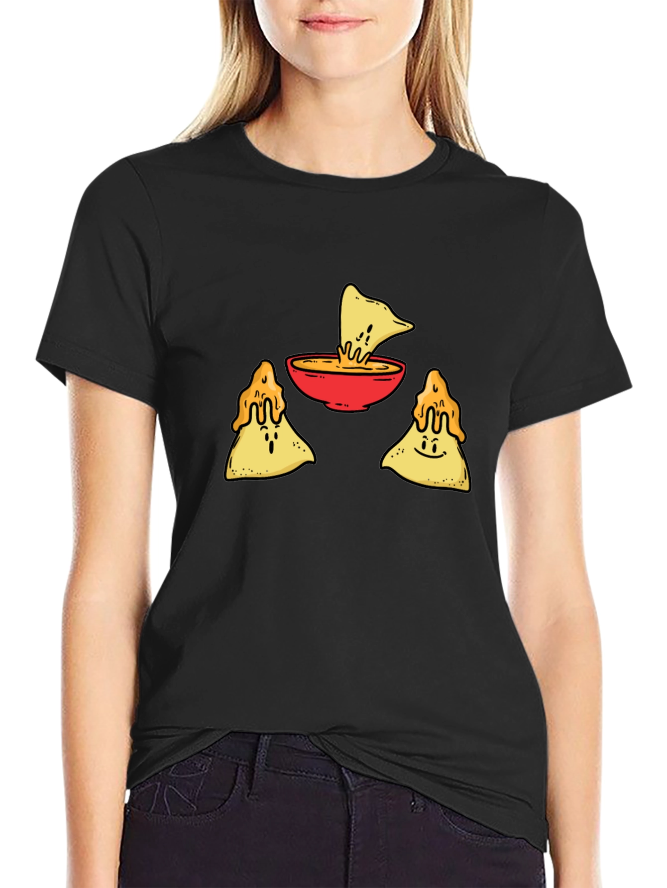Funny Nachos & Dip Graphic Tee