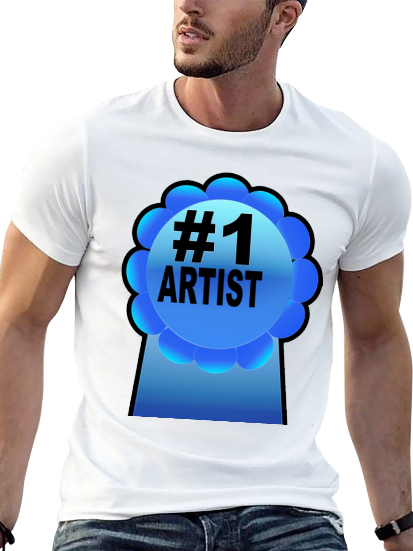 #1 Artist Graphic T-Shirt - Black