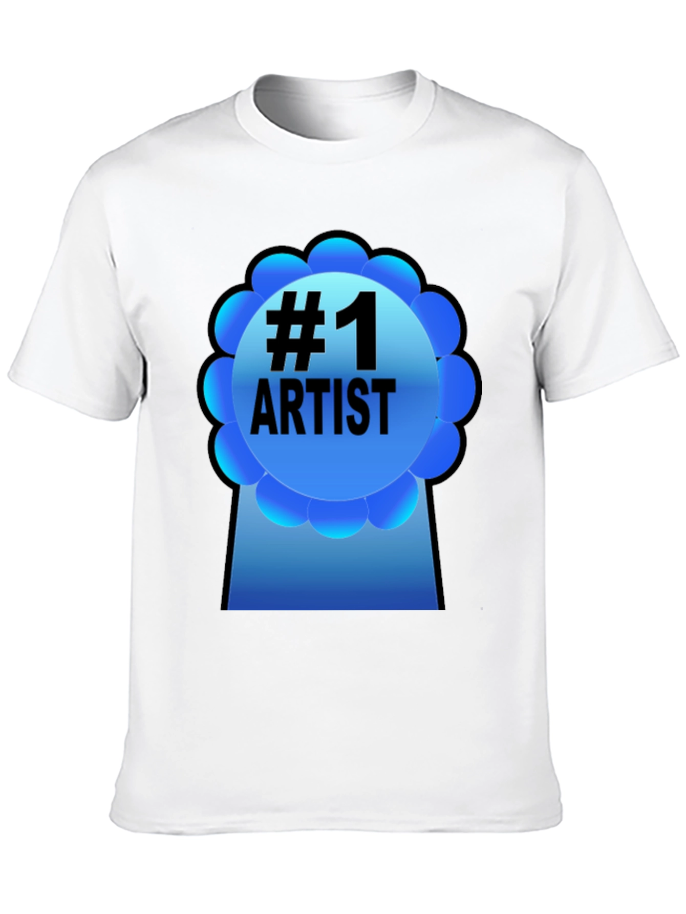 #1 Artist Graphic T-Shirt - Black