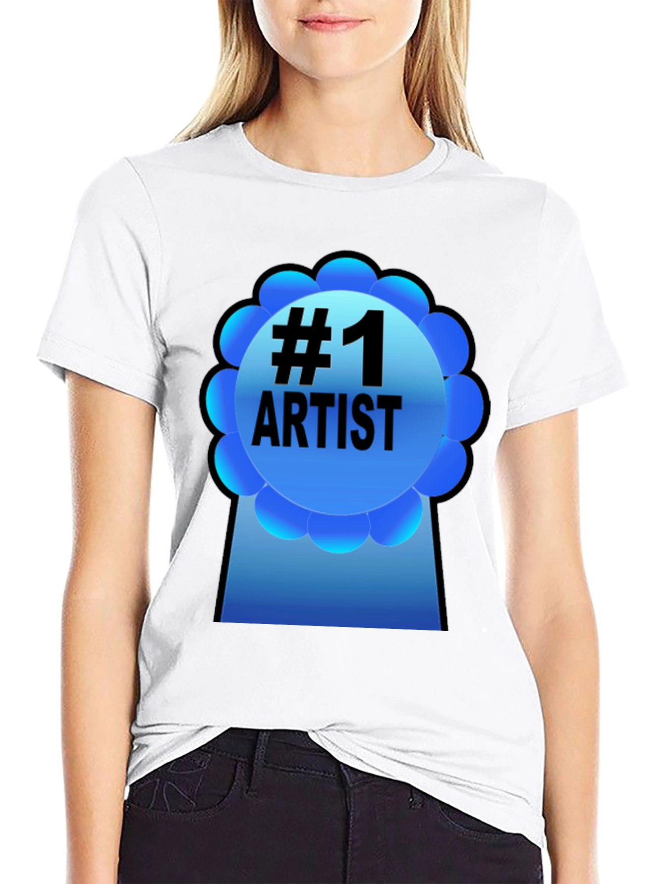 #1 Artist Graphic T-Shirt - Black