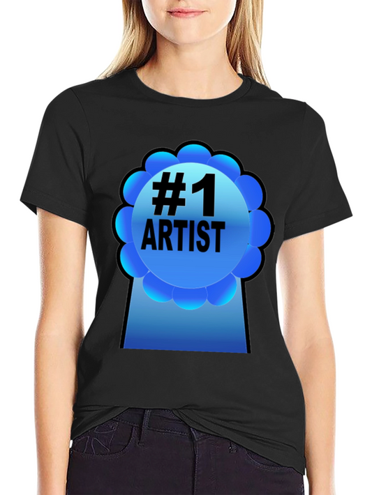 #1 Artist Graphic T-Shirt - Black