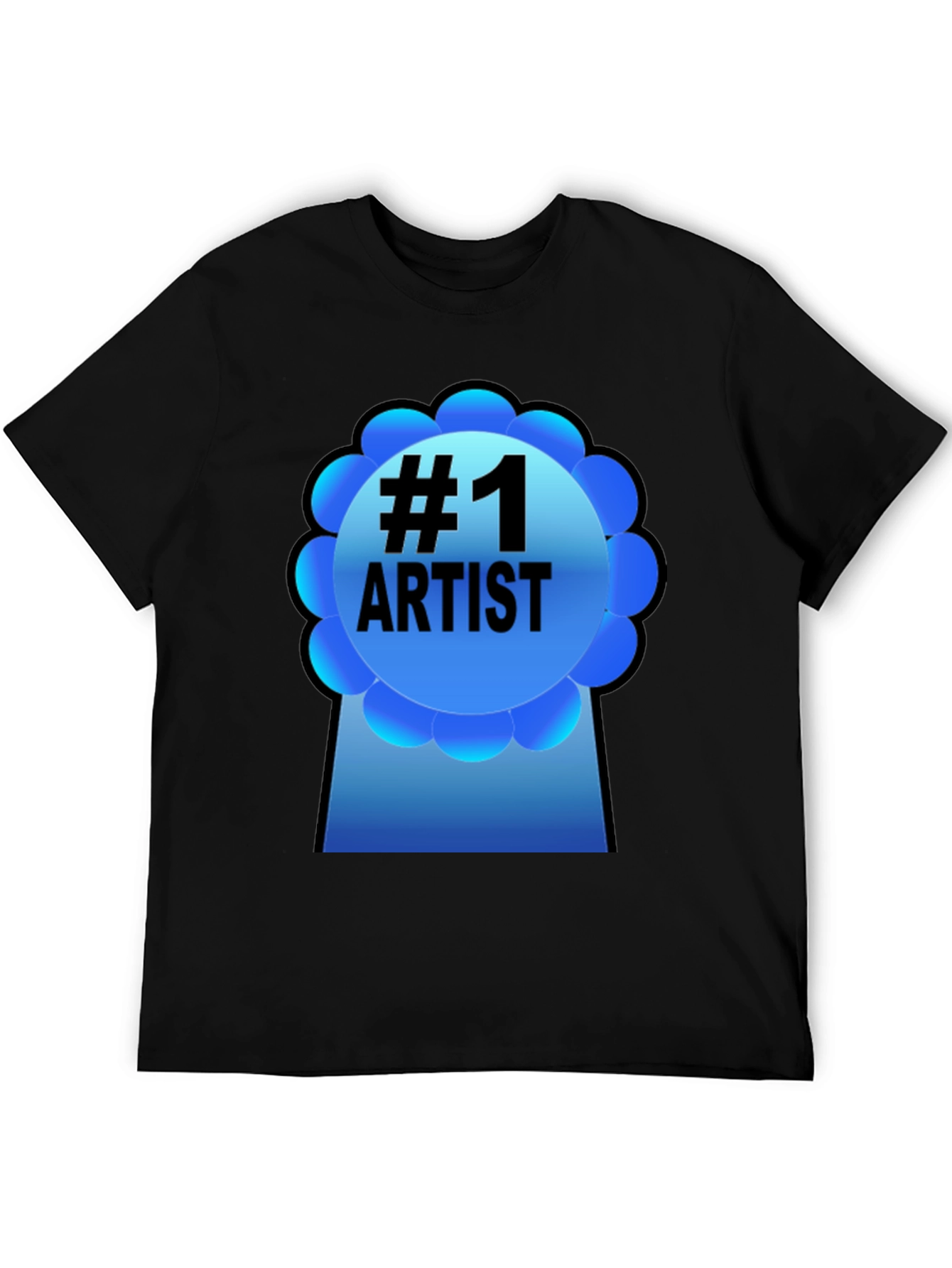 #1 Artist Graphic T-Shirt - Black