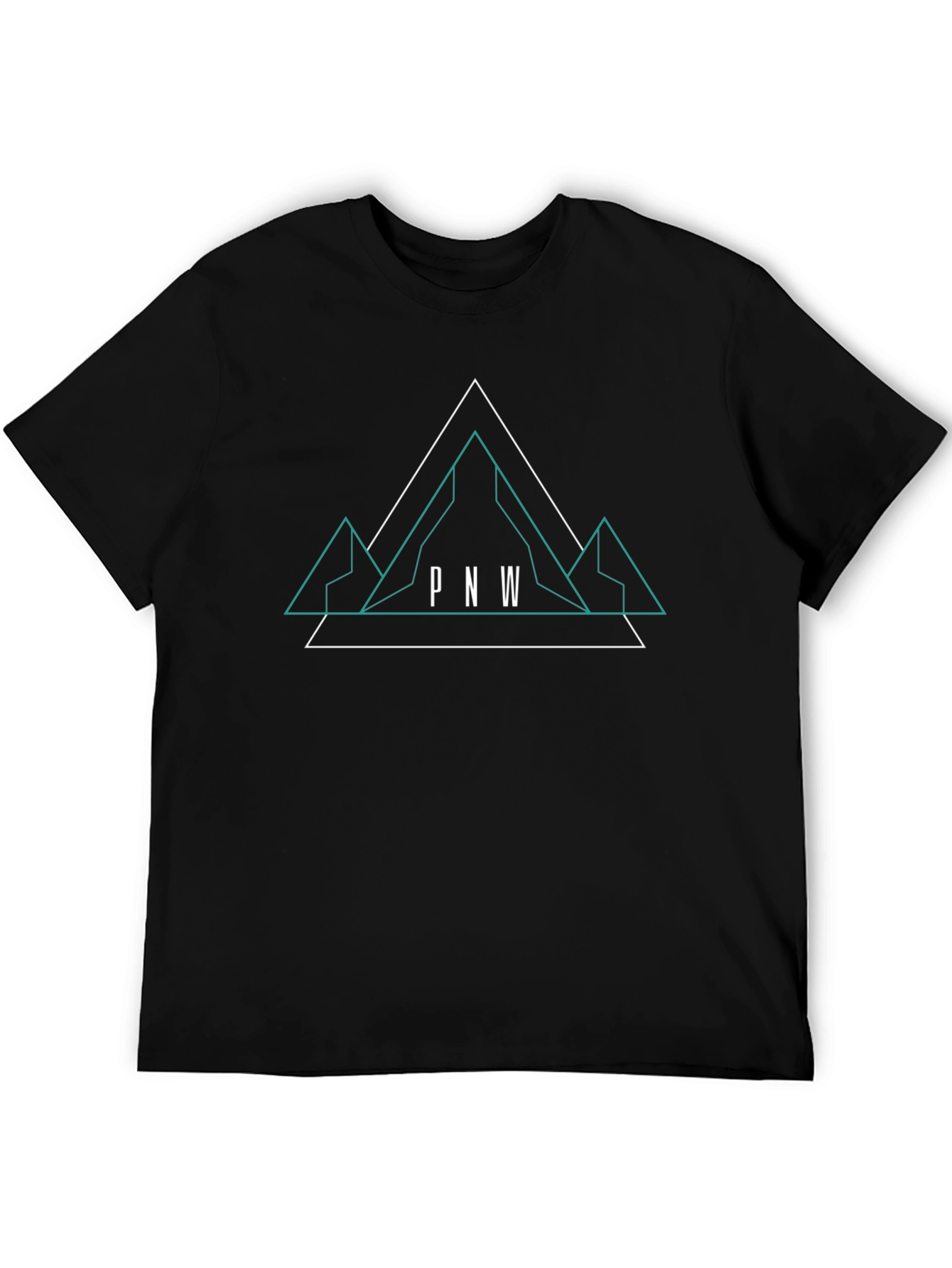 PNW Mountain Graphic T-Shirt - Modern Style