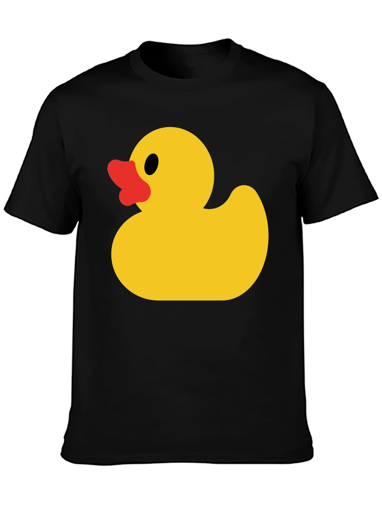 Rubber Duck Graphic T-Shirt - Black Cotton Tee