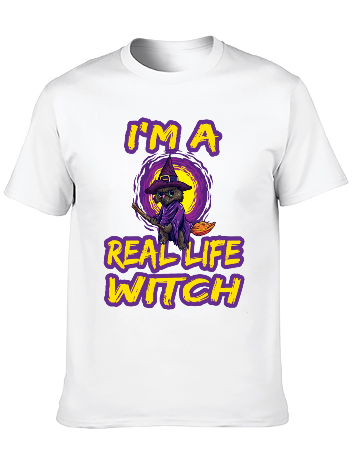 Real Life Witch Cat T-Shirt