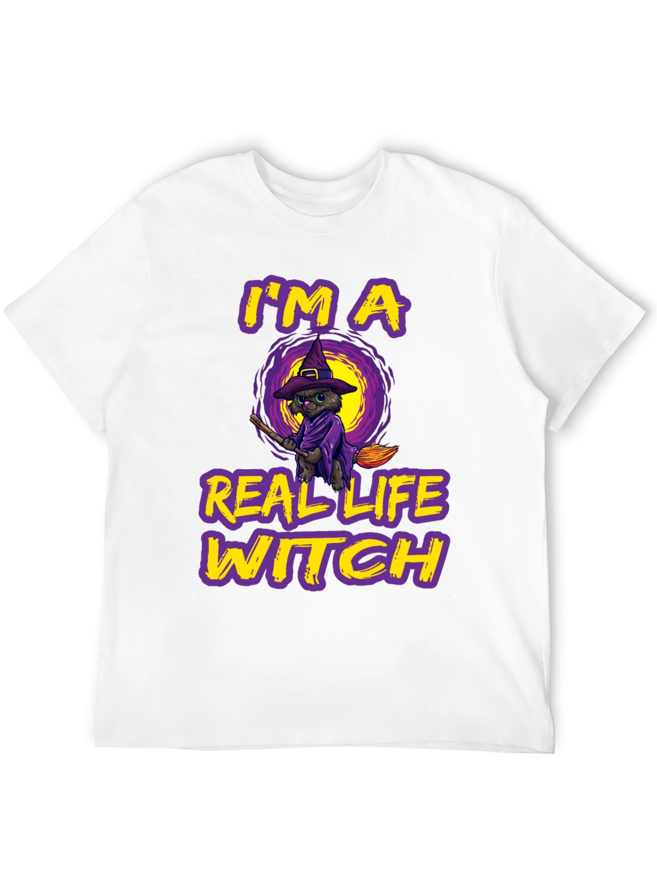 Real Life Witch Cat T-Shirt