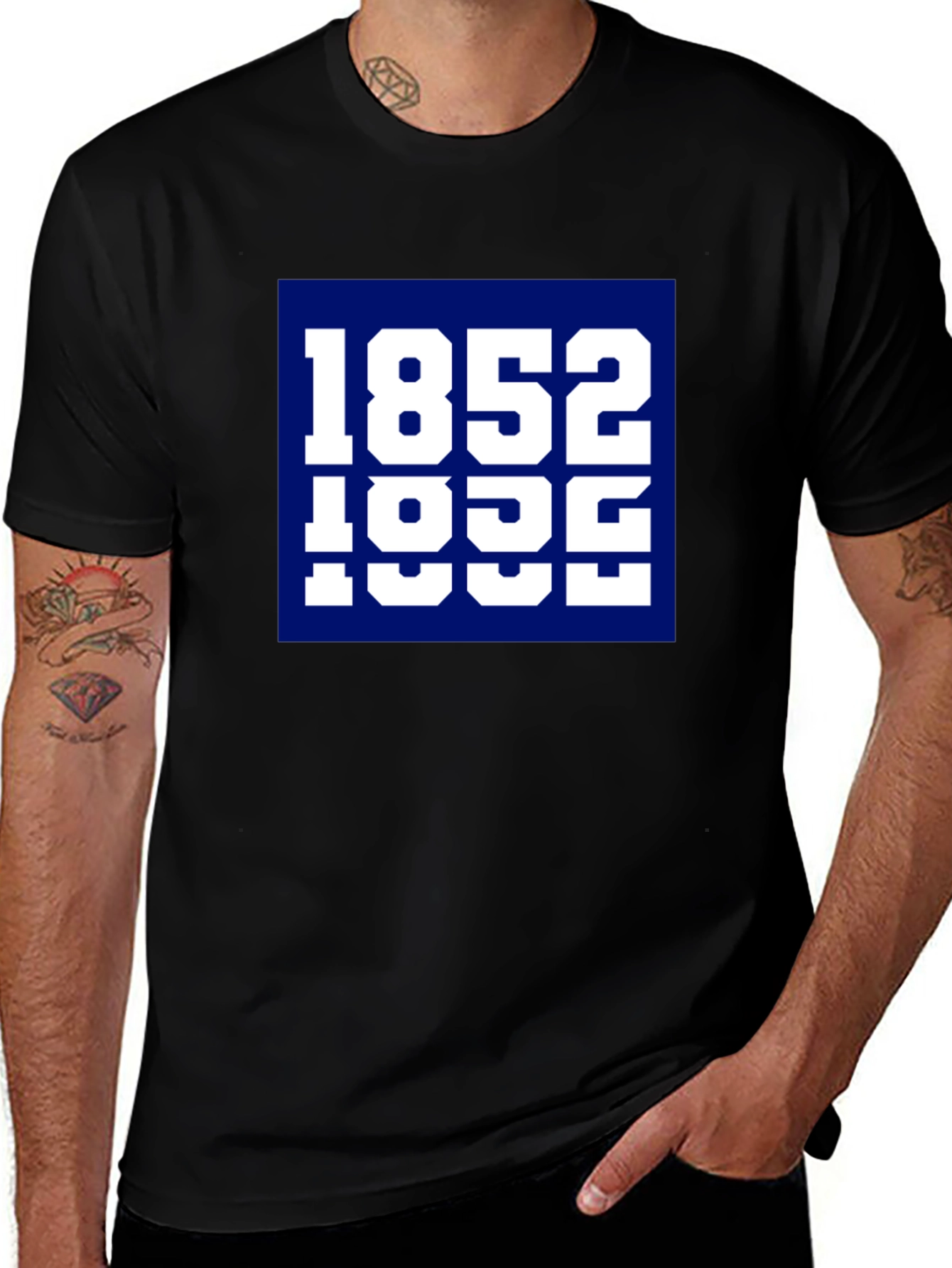 1852 Tee - Retro Collegiate Style T-Shirt