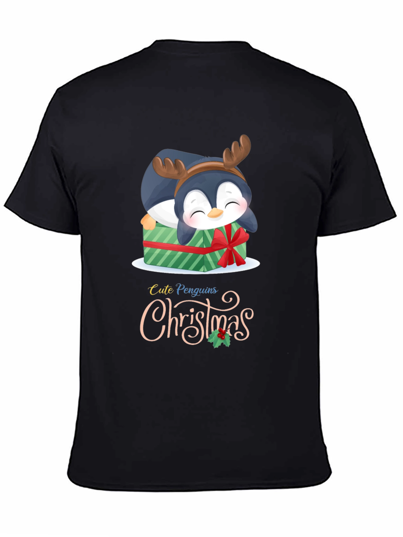 Cute Penguins Christmas T-Shirt