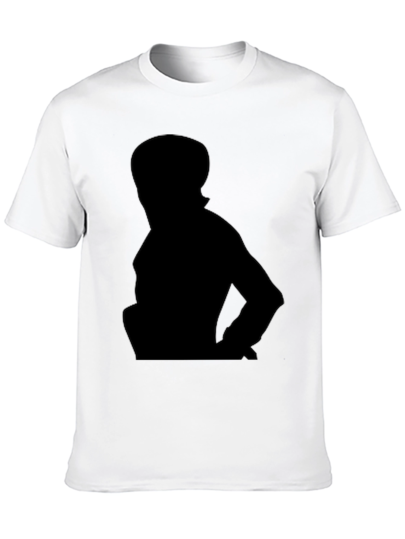 Silhouette Graphic Black T-Shirt