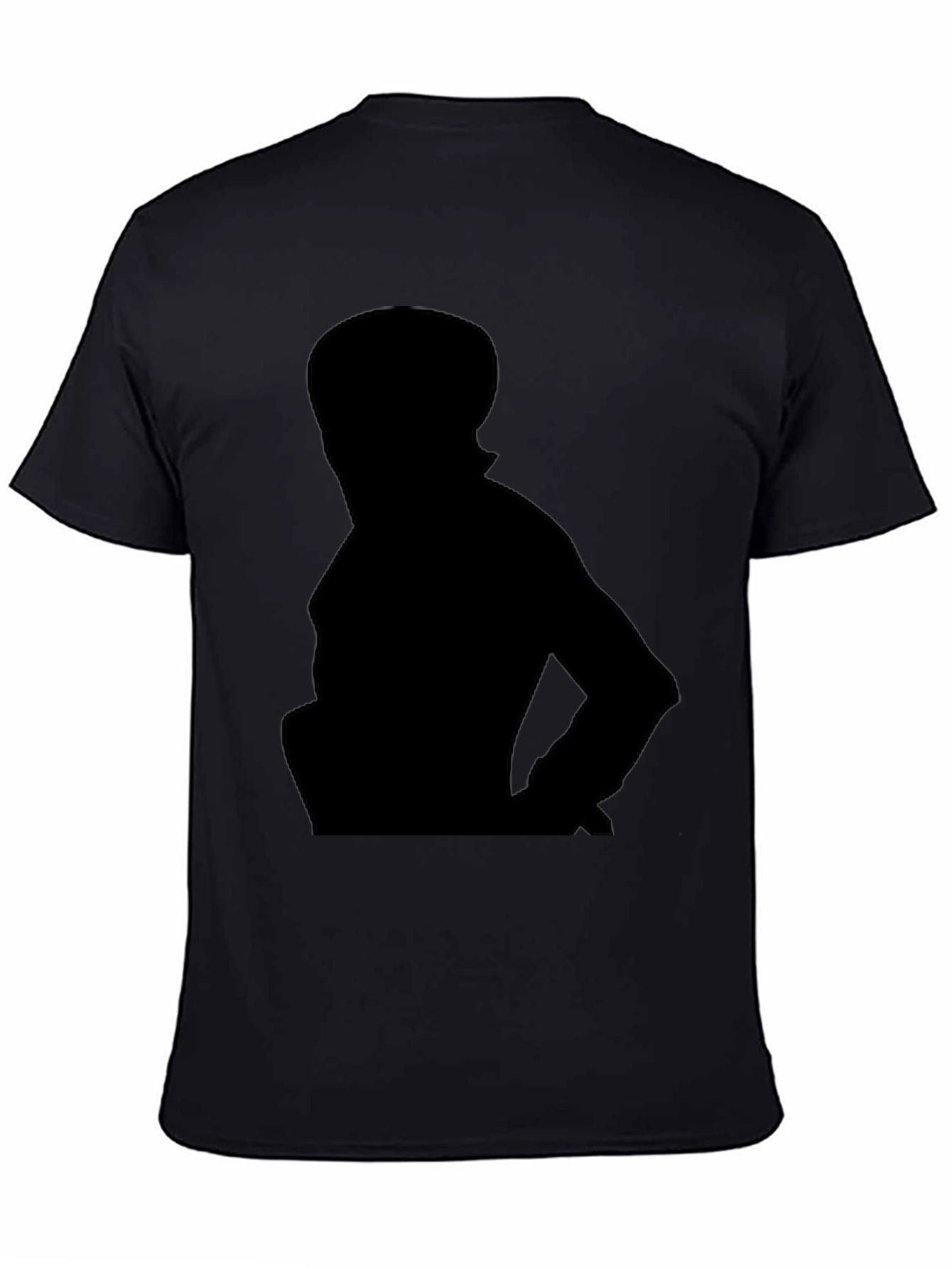 Silhouette Graphic Black T-Shirt