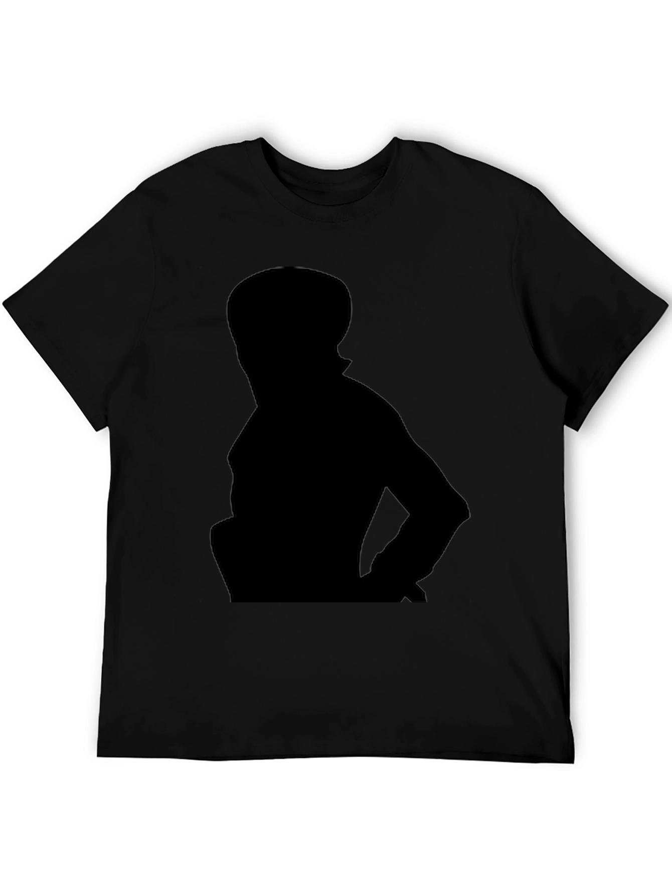 Silhouette Graphic Black T-Shirt