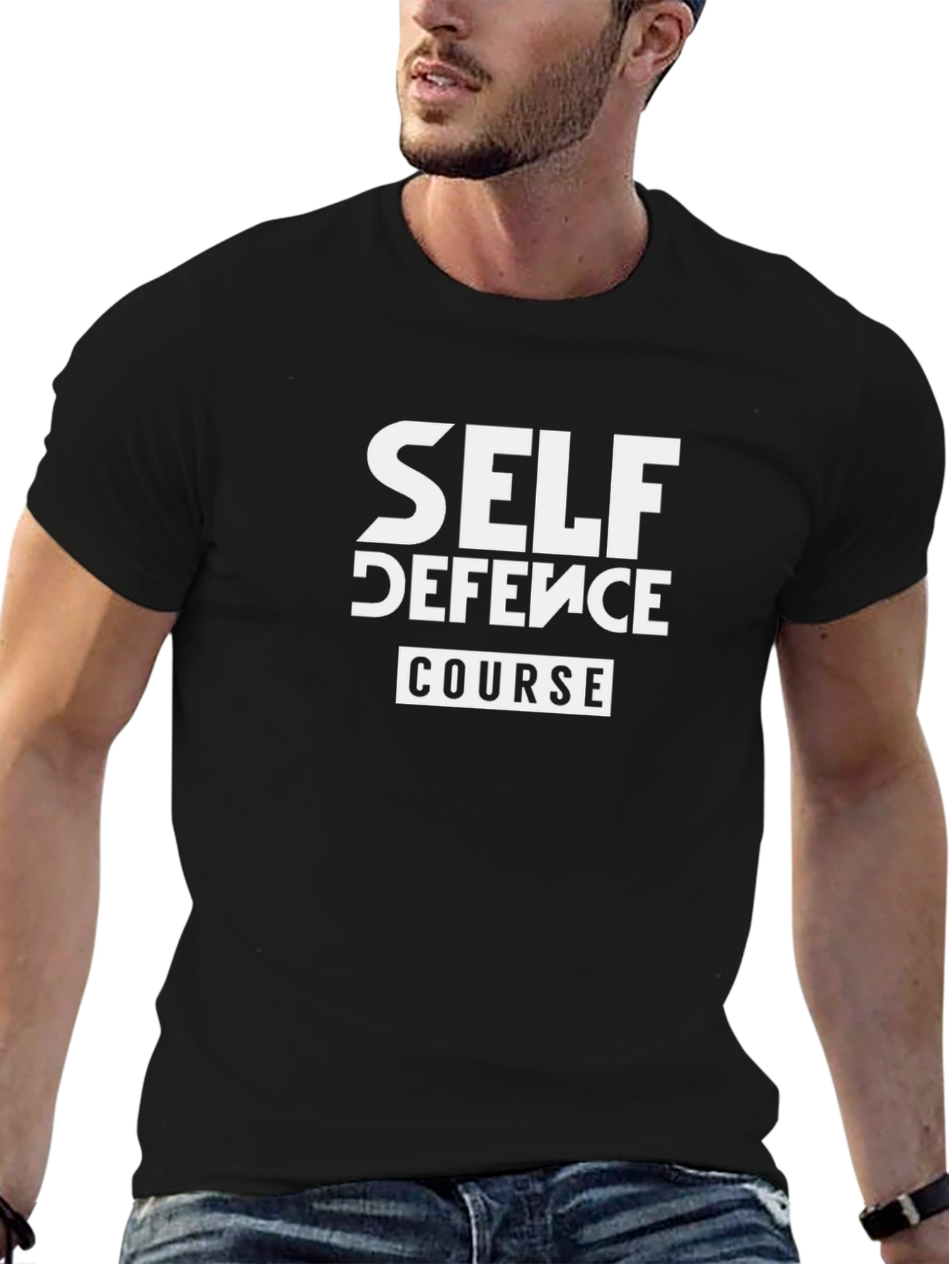 Self Defence Course Black T-Shirt
