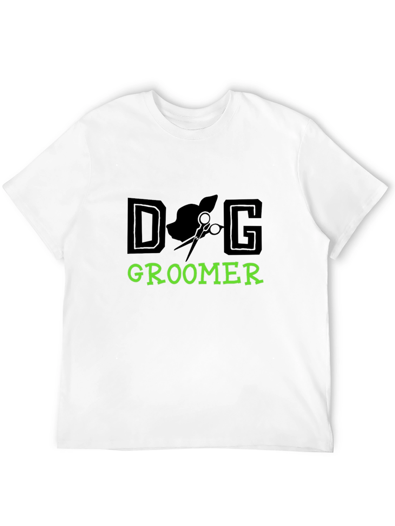 Dog Groomer Graphic Tee - Unisex Black T-Shirt