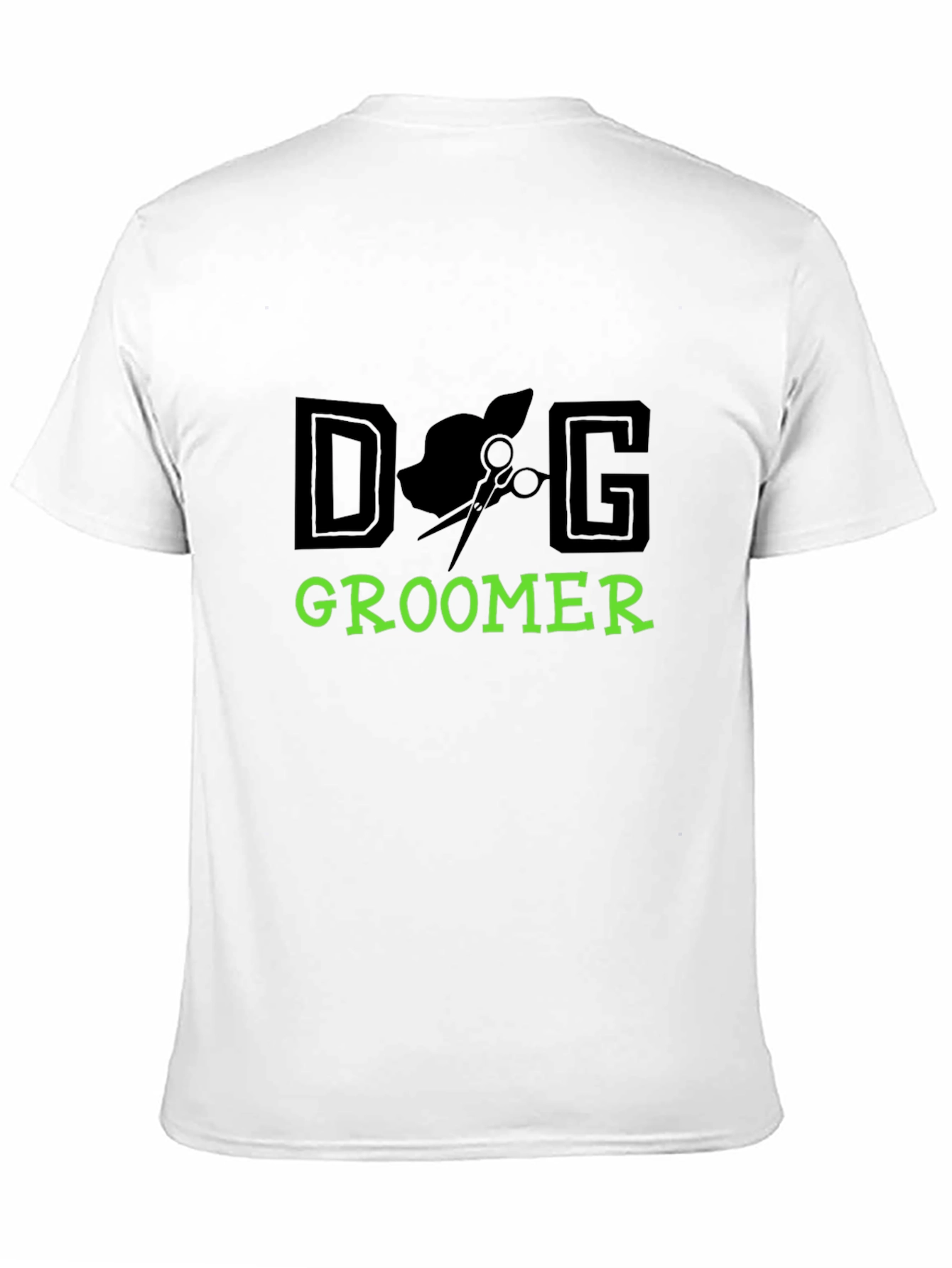 Dog Groomer Graphic Tee - Unisex Black T-Shirt