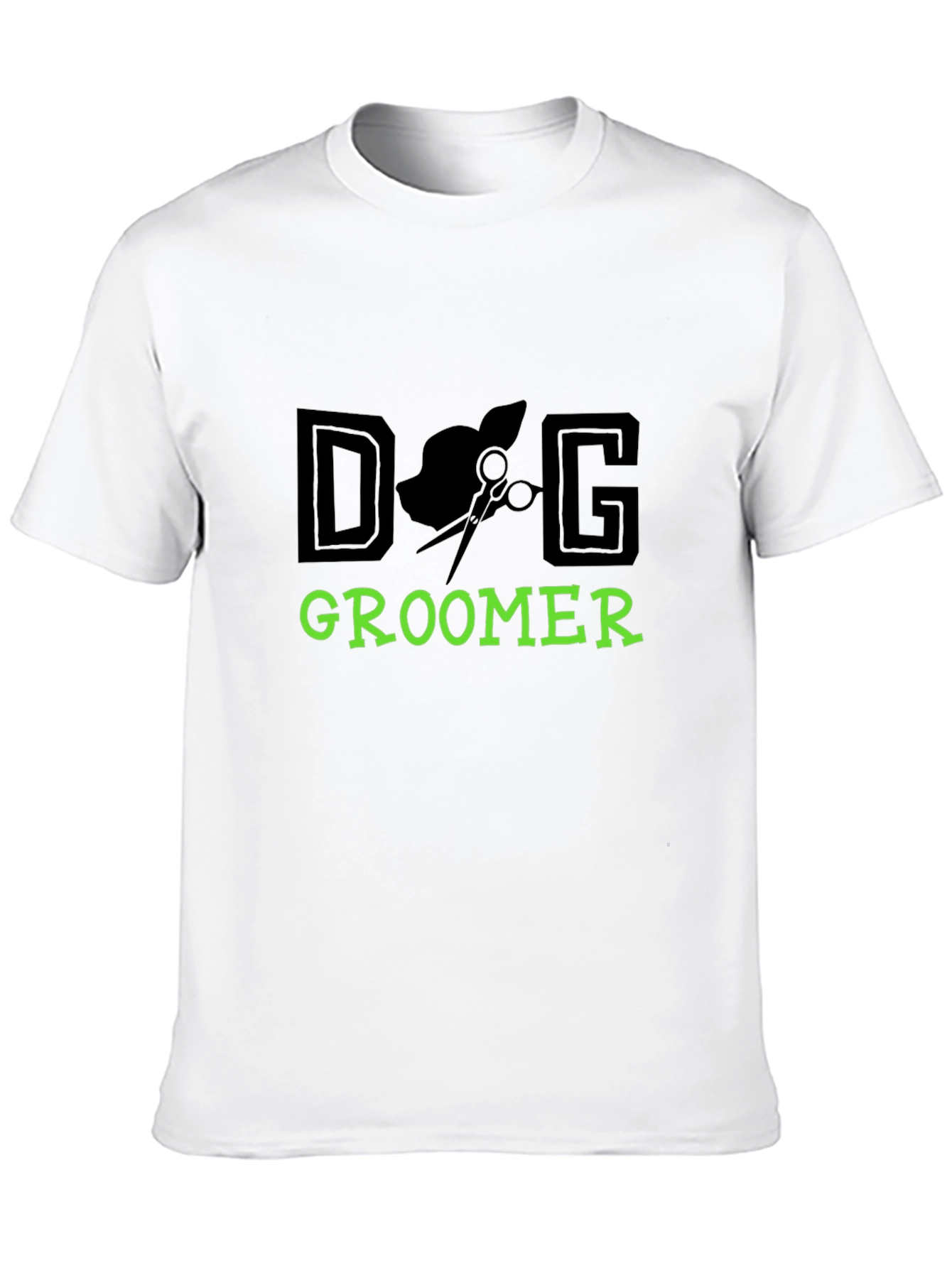 Dog Groomer Graphic Tee - Unisex Black T-Shirt
