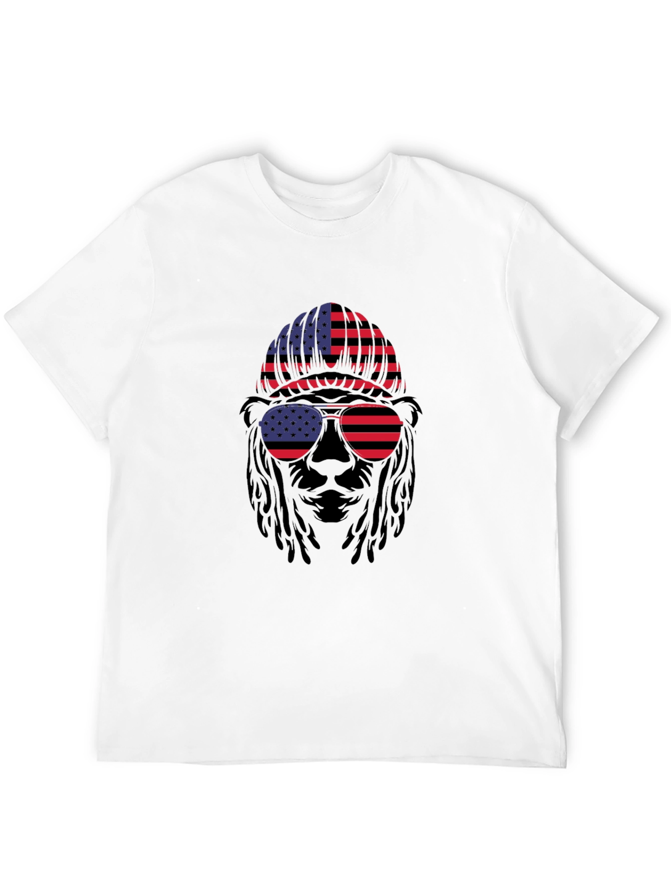 American Flag Bear T-Shirt
