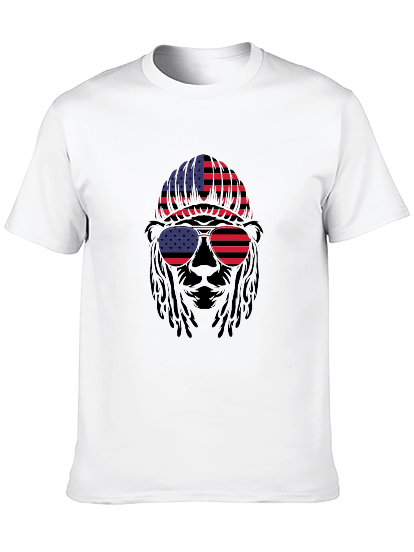 American Flag Bear T-Shirt