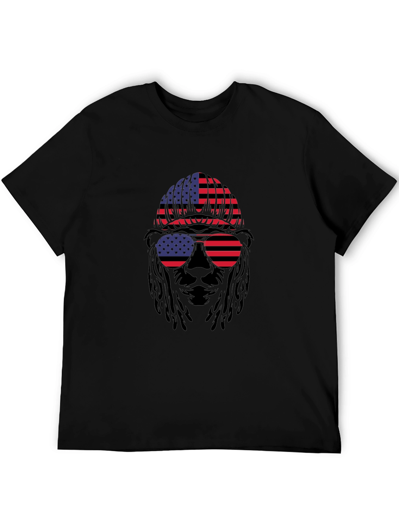 American Flag Bear T-Shirt