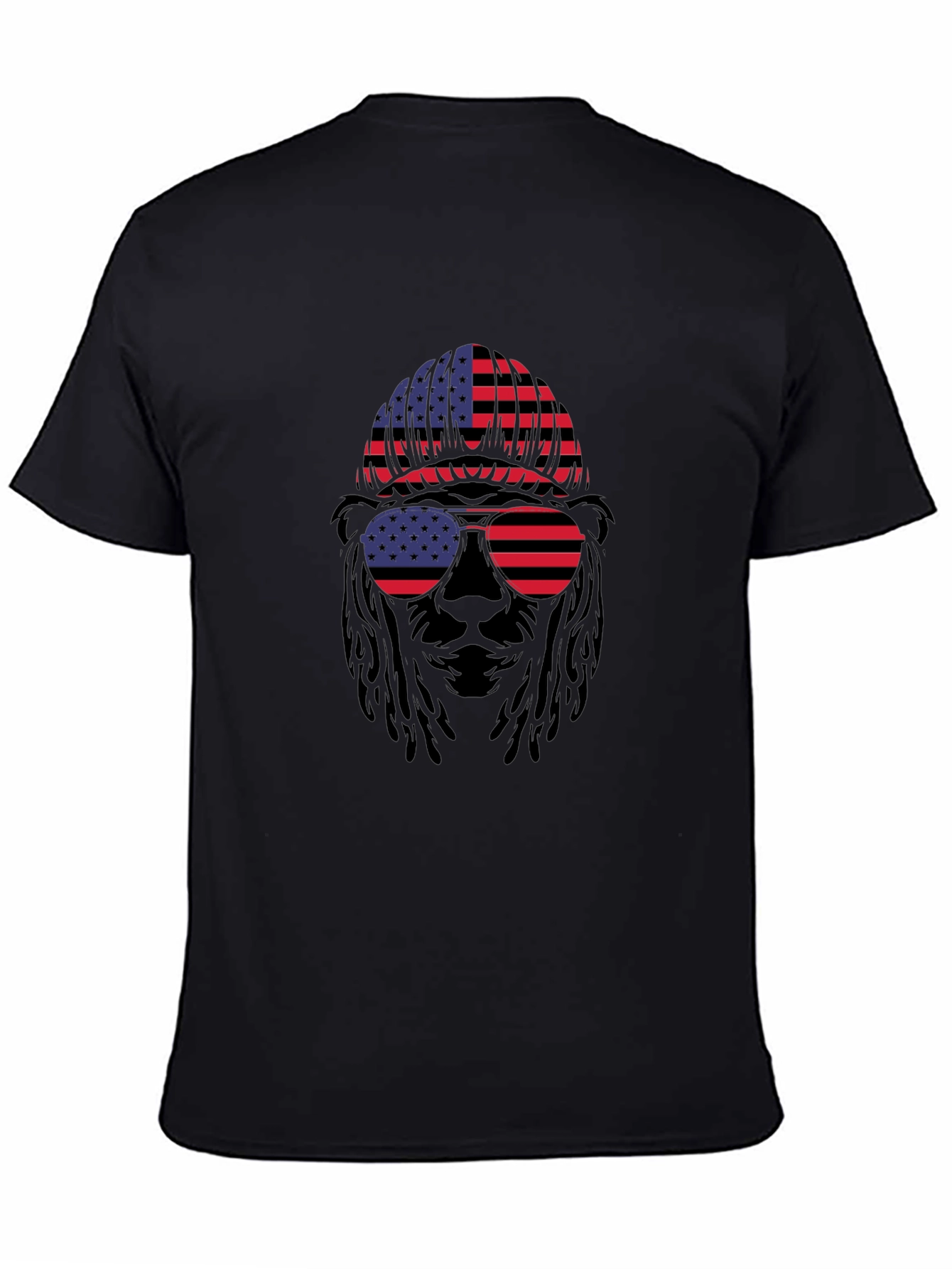 American Flag Bear T-Shirt