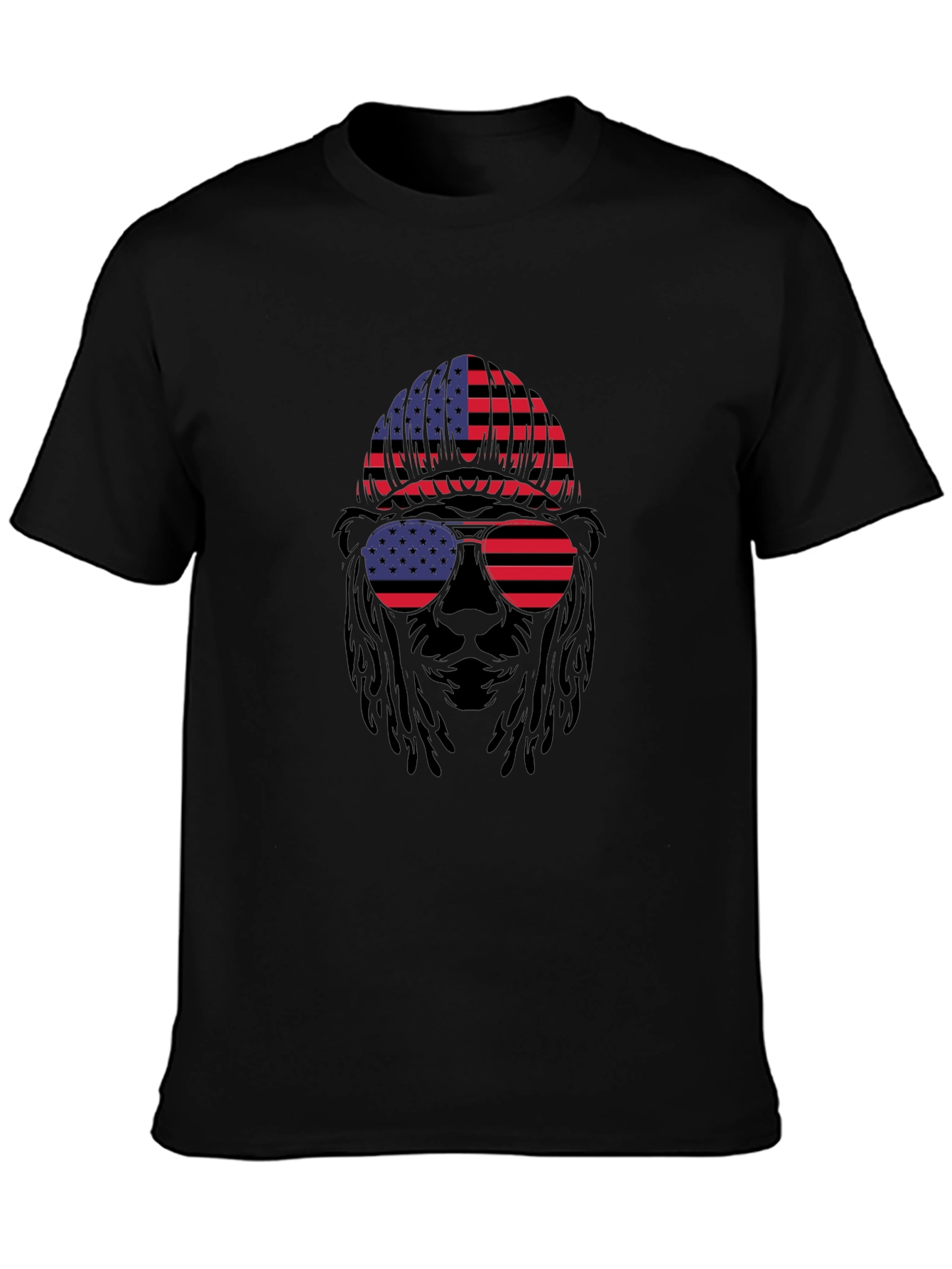 American Flag Bear T-Shirt