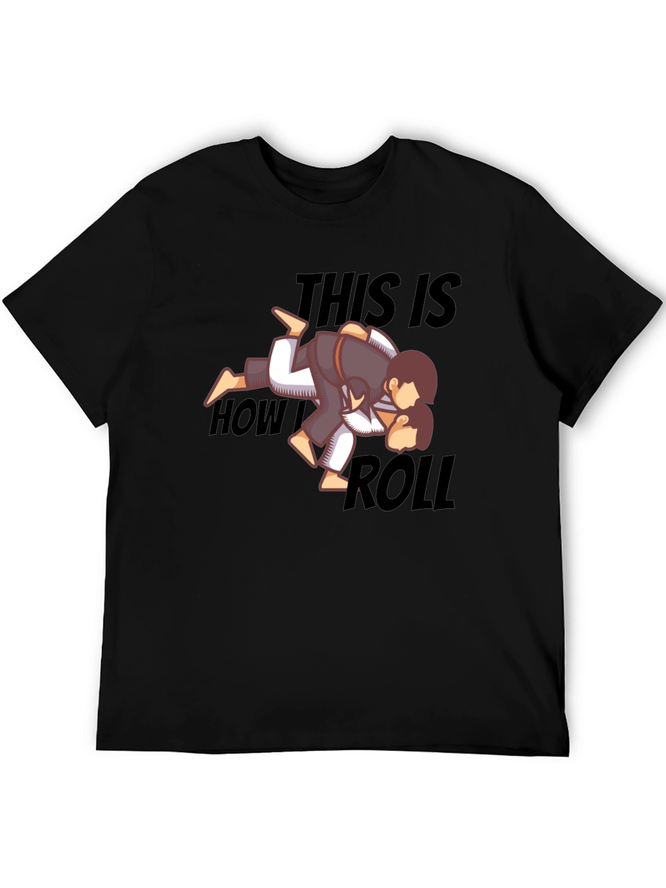 BJJ This Is How We Roll Graphic T-Shirt