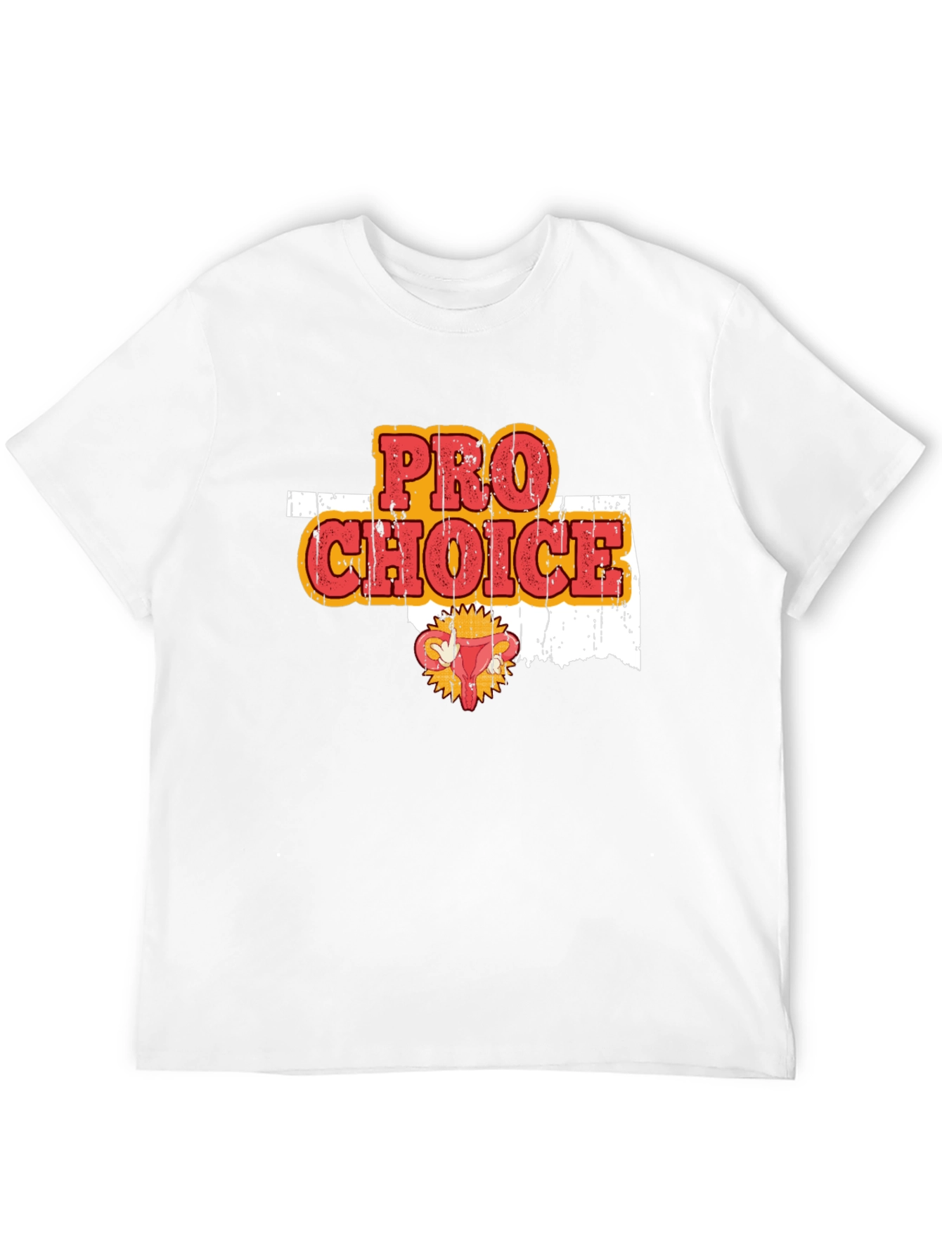 Pro Choice Oklahoma Uterus T-Shirt