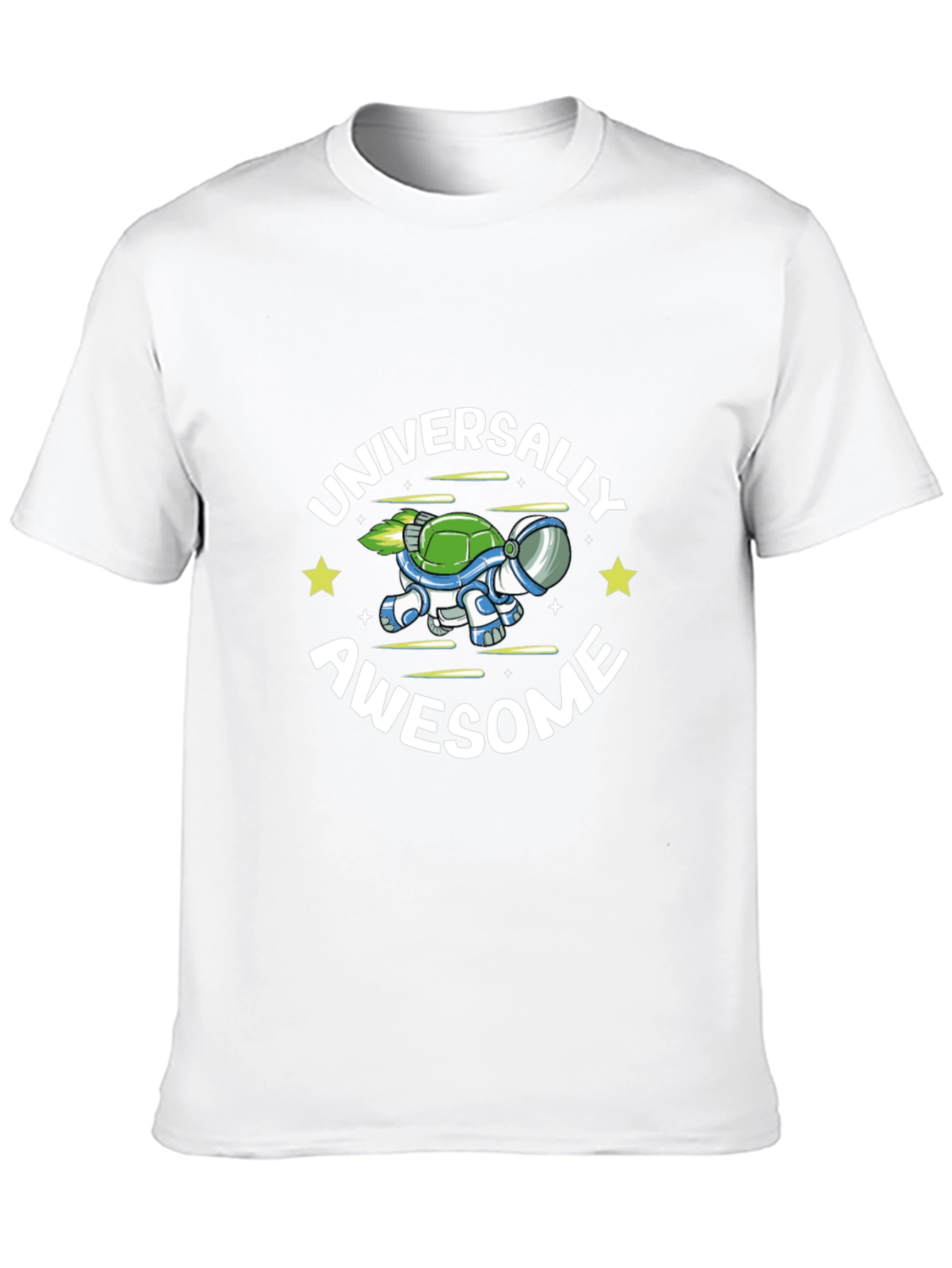 Universally Awesome Turtle Space T-Shirt