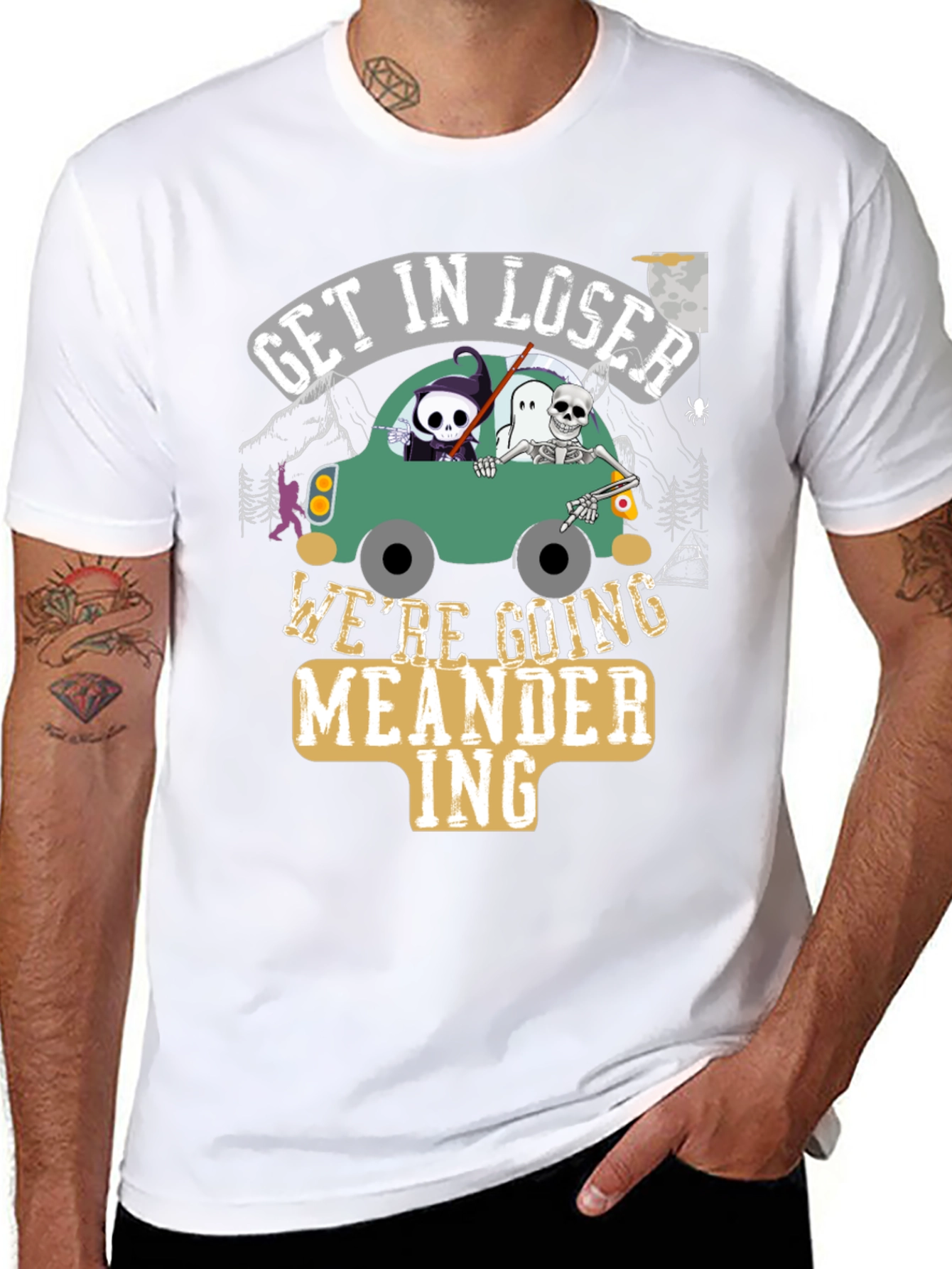 Get in Loser Were Going Meandering T-Shirt