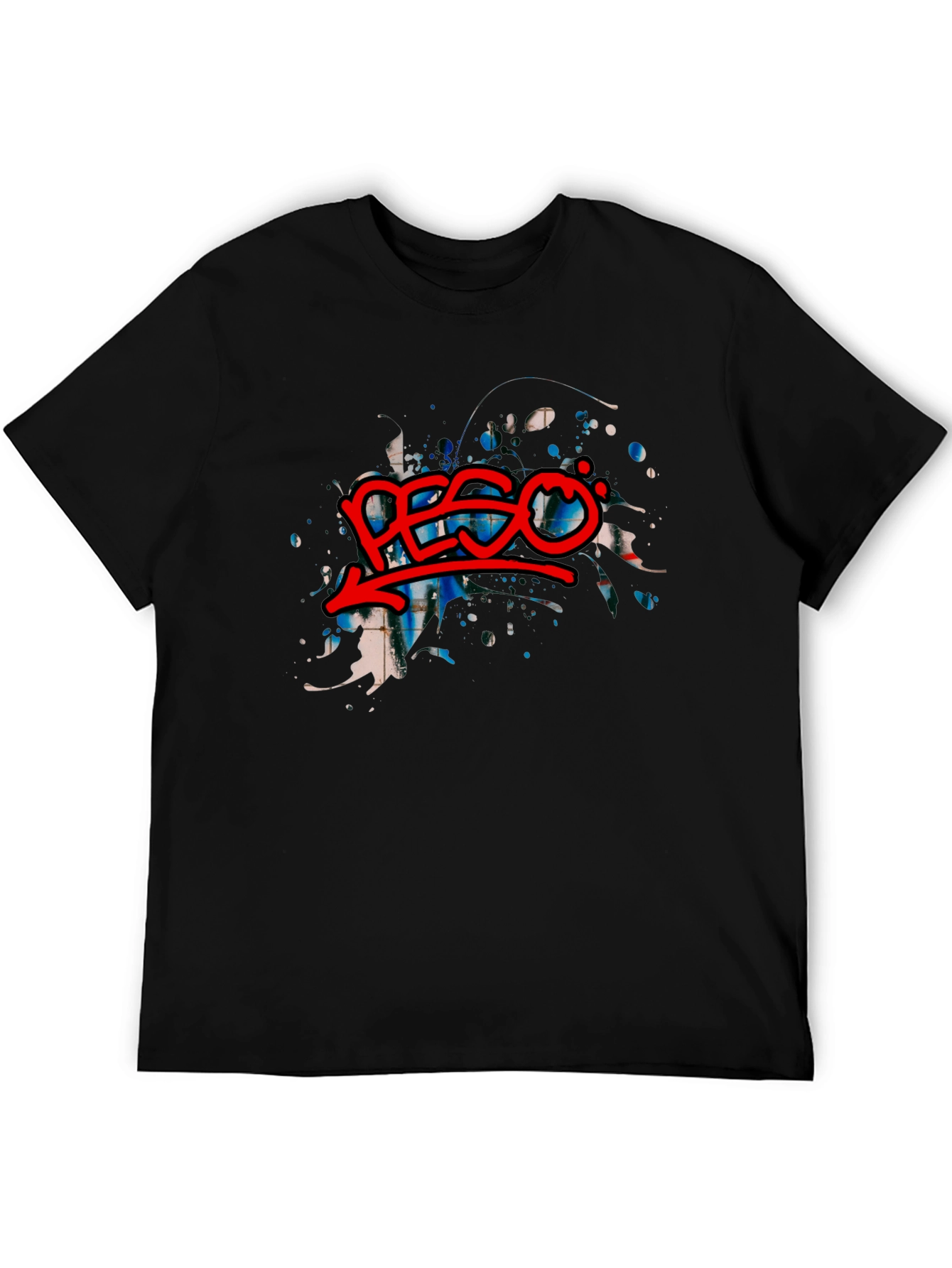 Abstract Graphic Tee - Edgy Streetwear