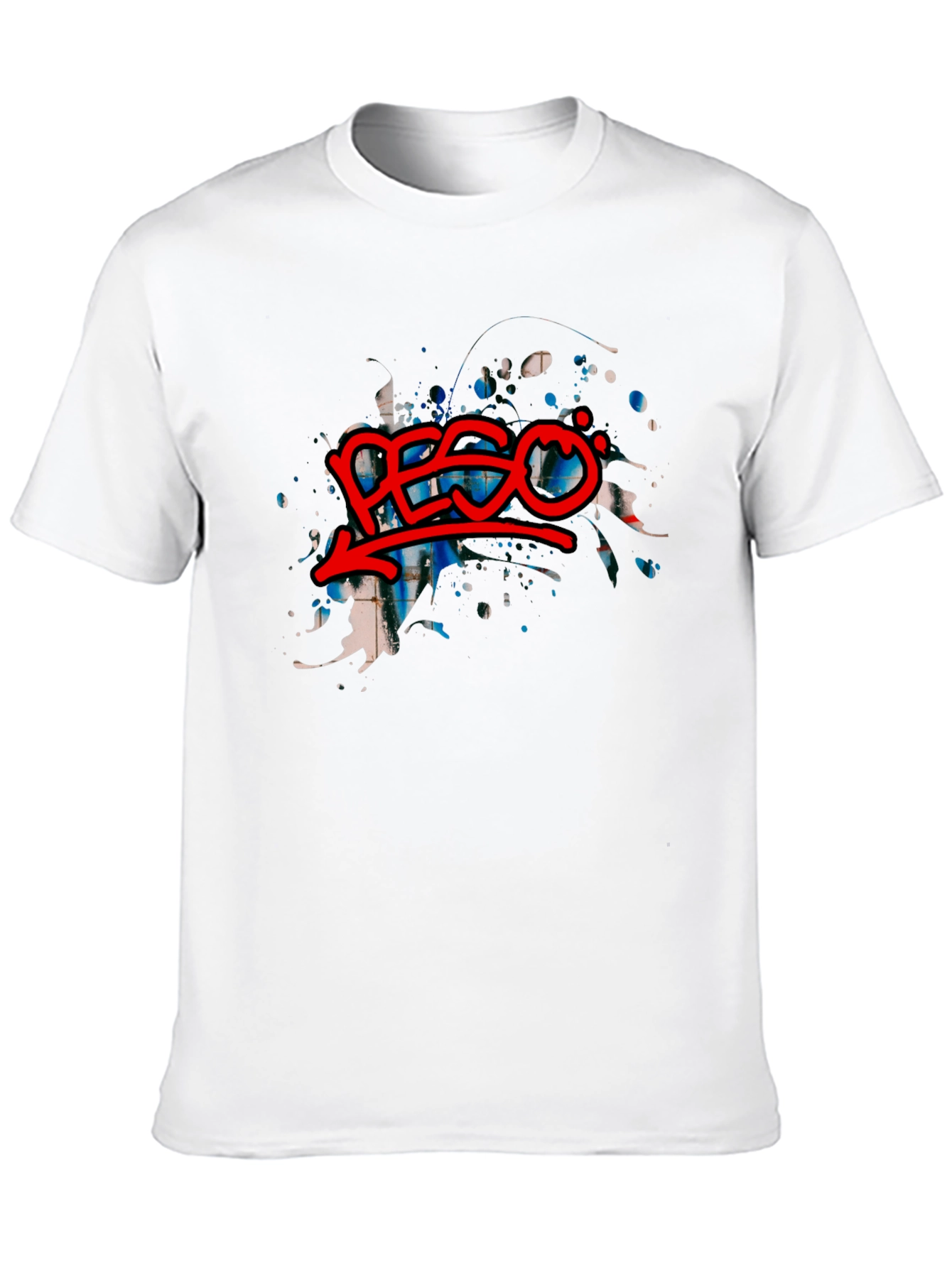 Abstract Graphic Tee - Edgy Streetwear
