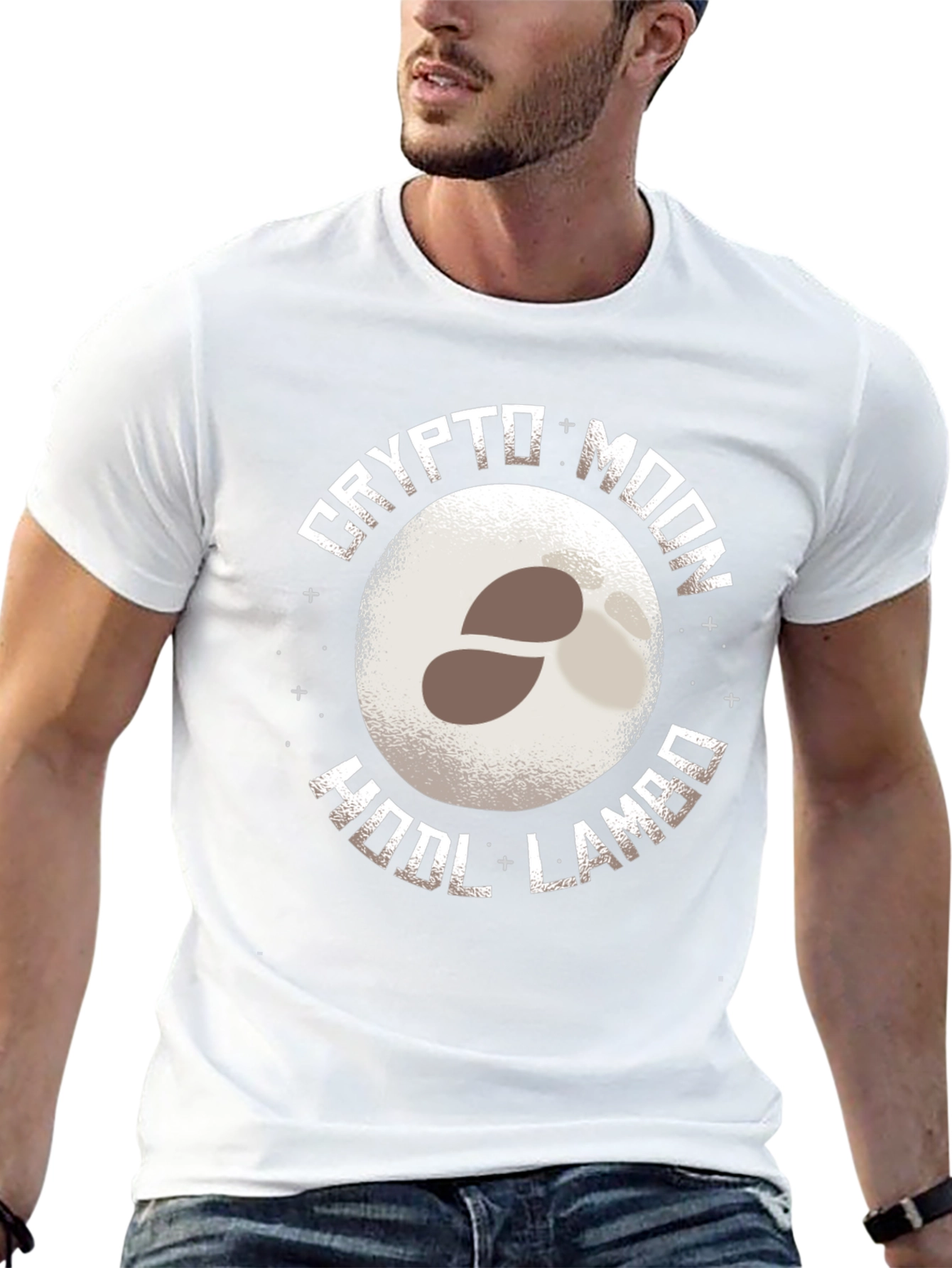 Crypto Moon HODL LAMBO T-Shirt