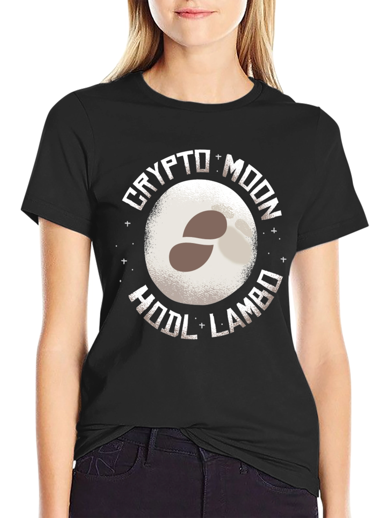 Crypto Moon HODL LAMBO T-Shirt