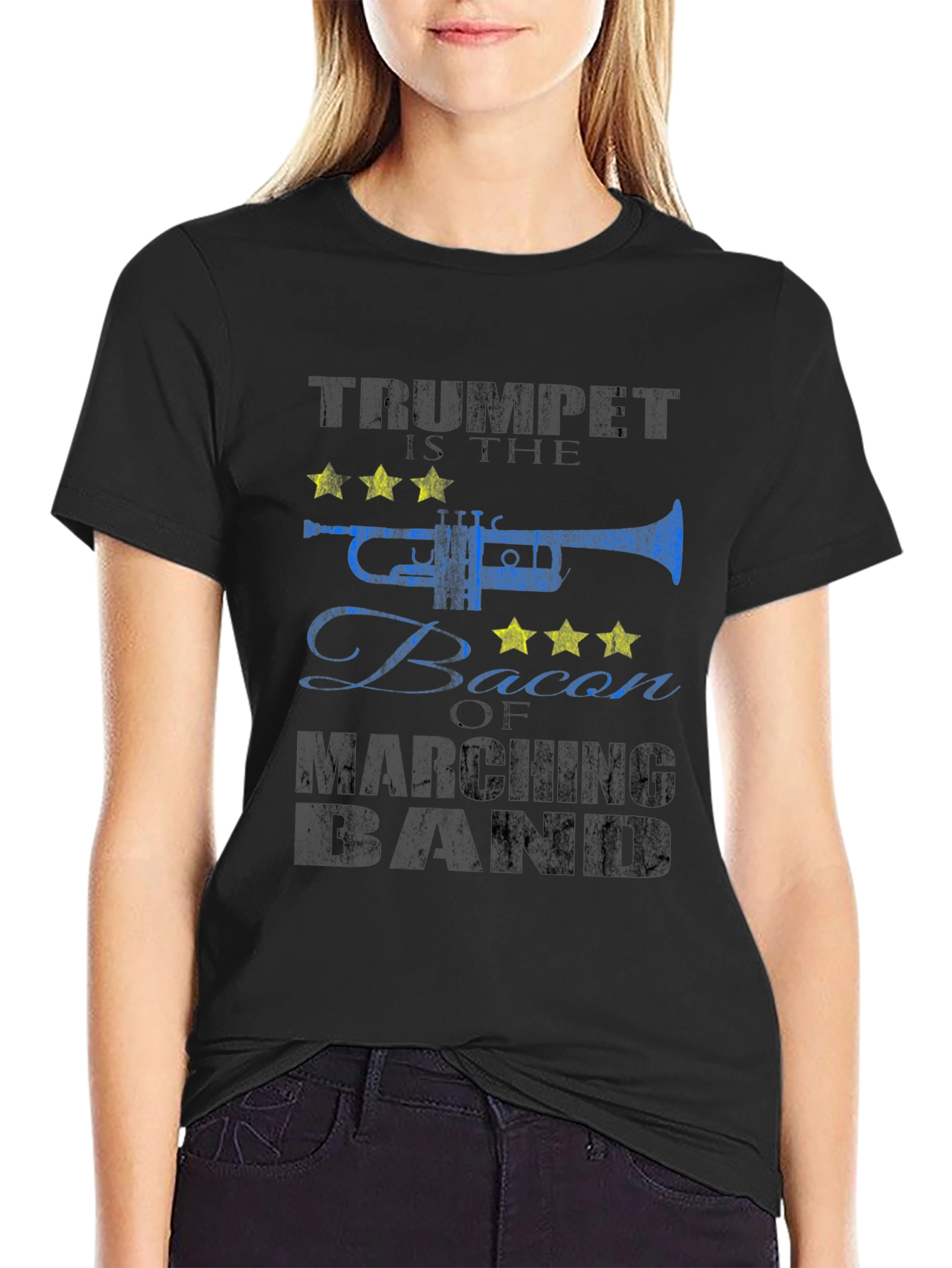 Trumpet is the Bacon of Marching Band T-Shirt