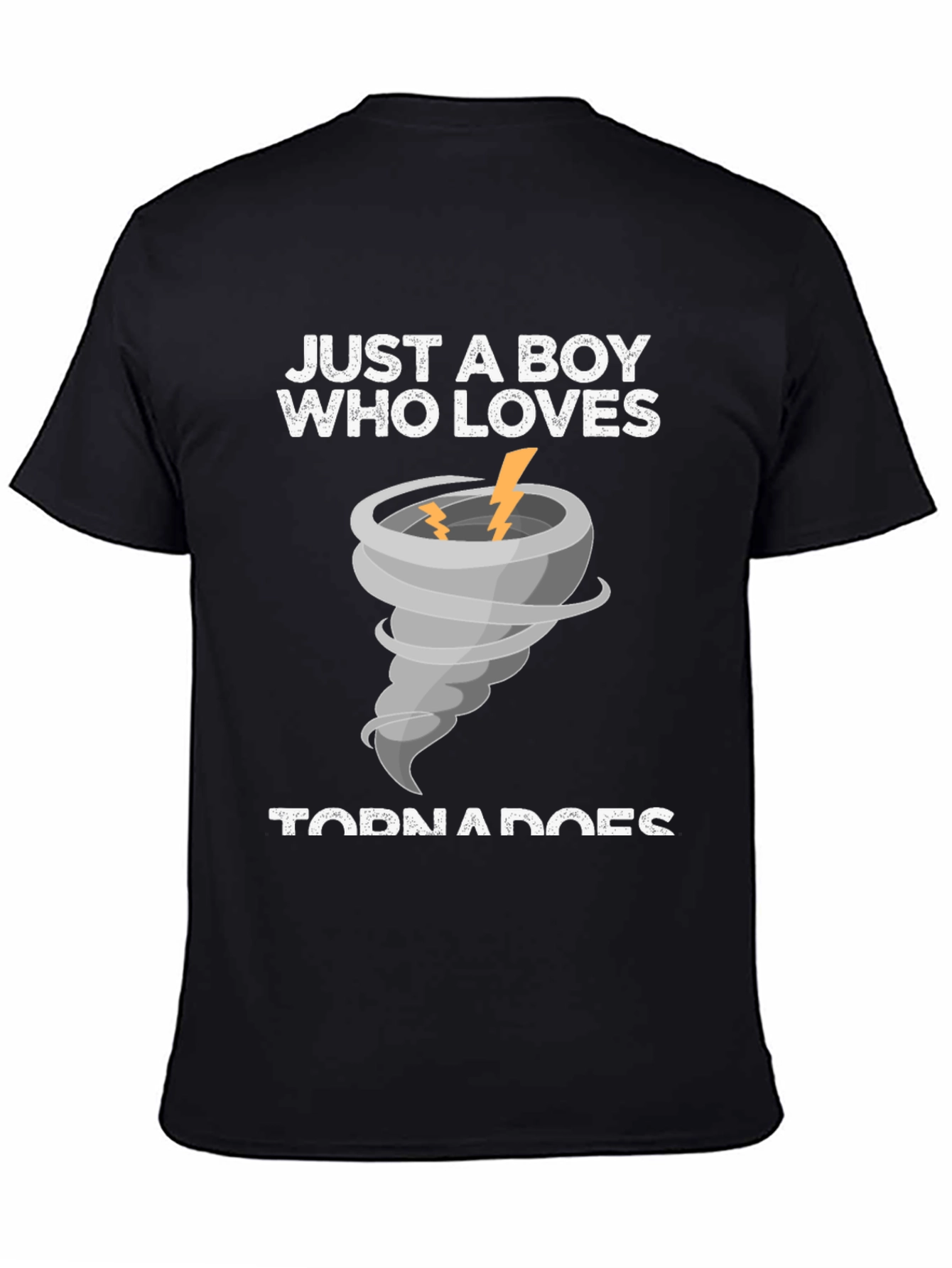 Just A Boy Who Loves Tornadoes T-Shirt