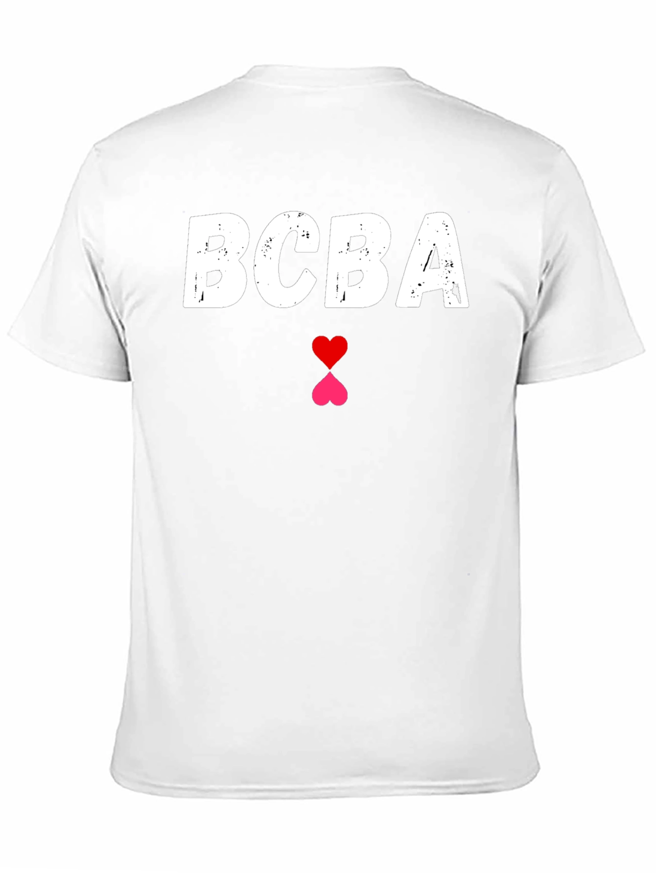 BCBA Heart Graphic T-Shirt - Casual Style